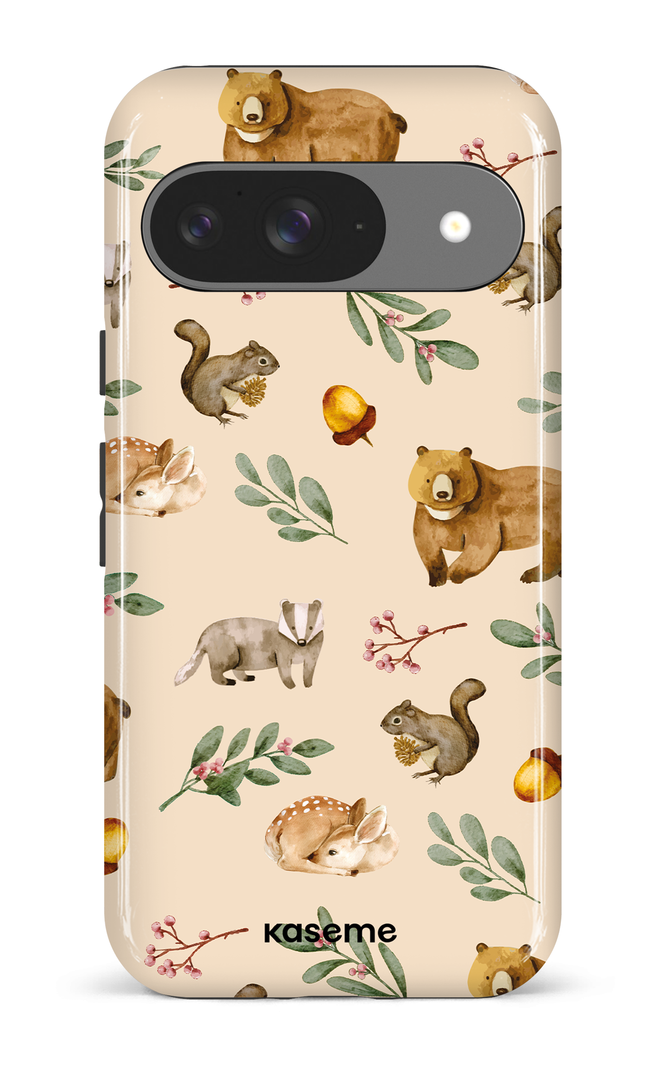 Furry Forest Beige - Google Pixel 9