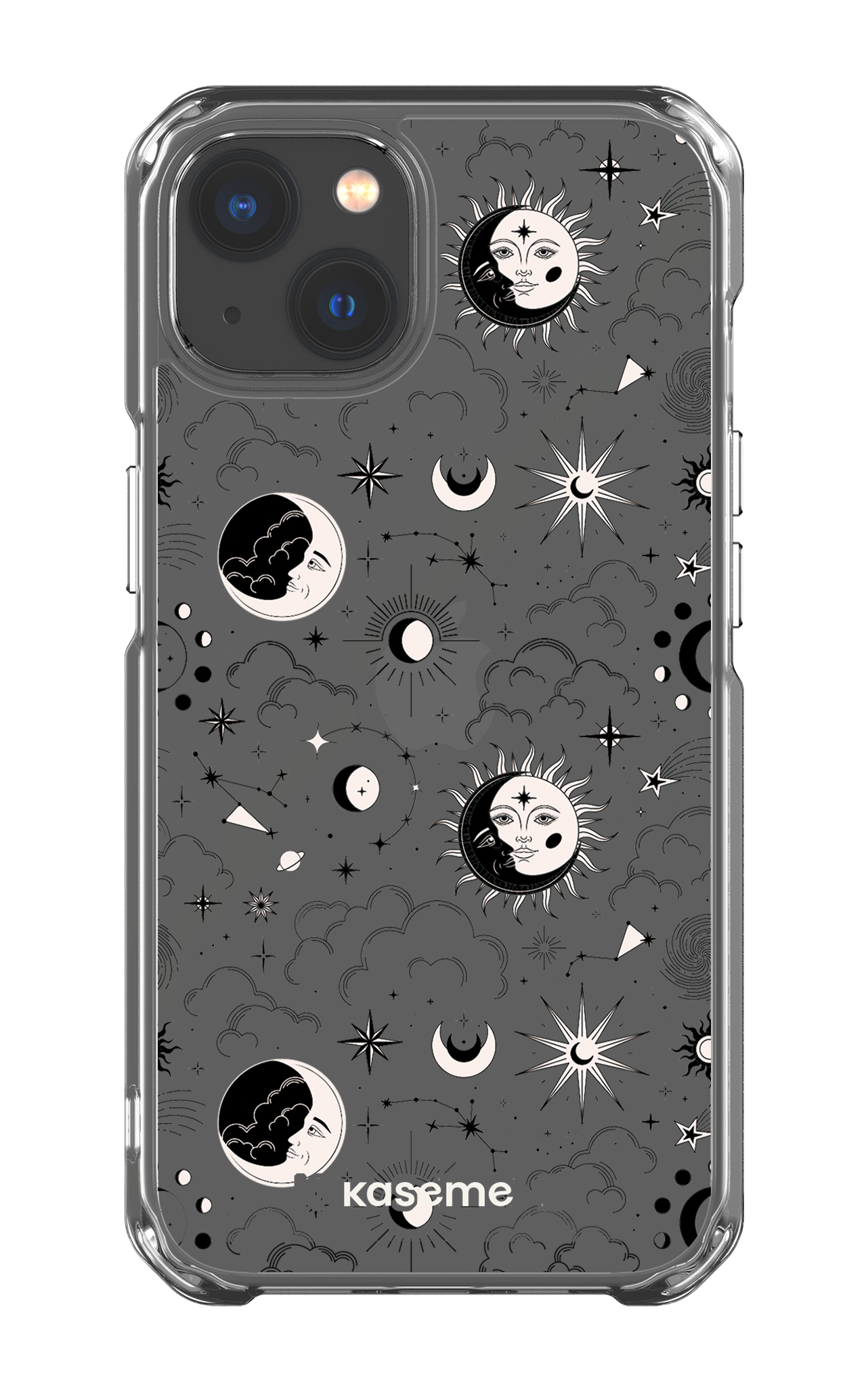 Milky Way Black Clear Case - iPhone 13