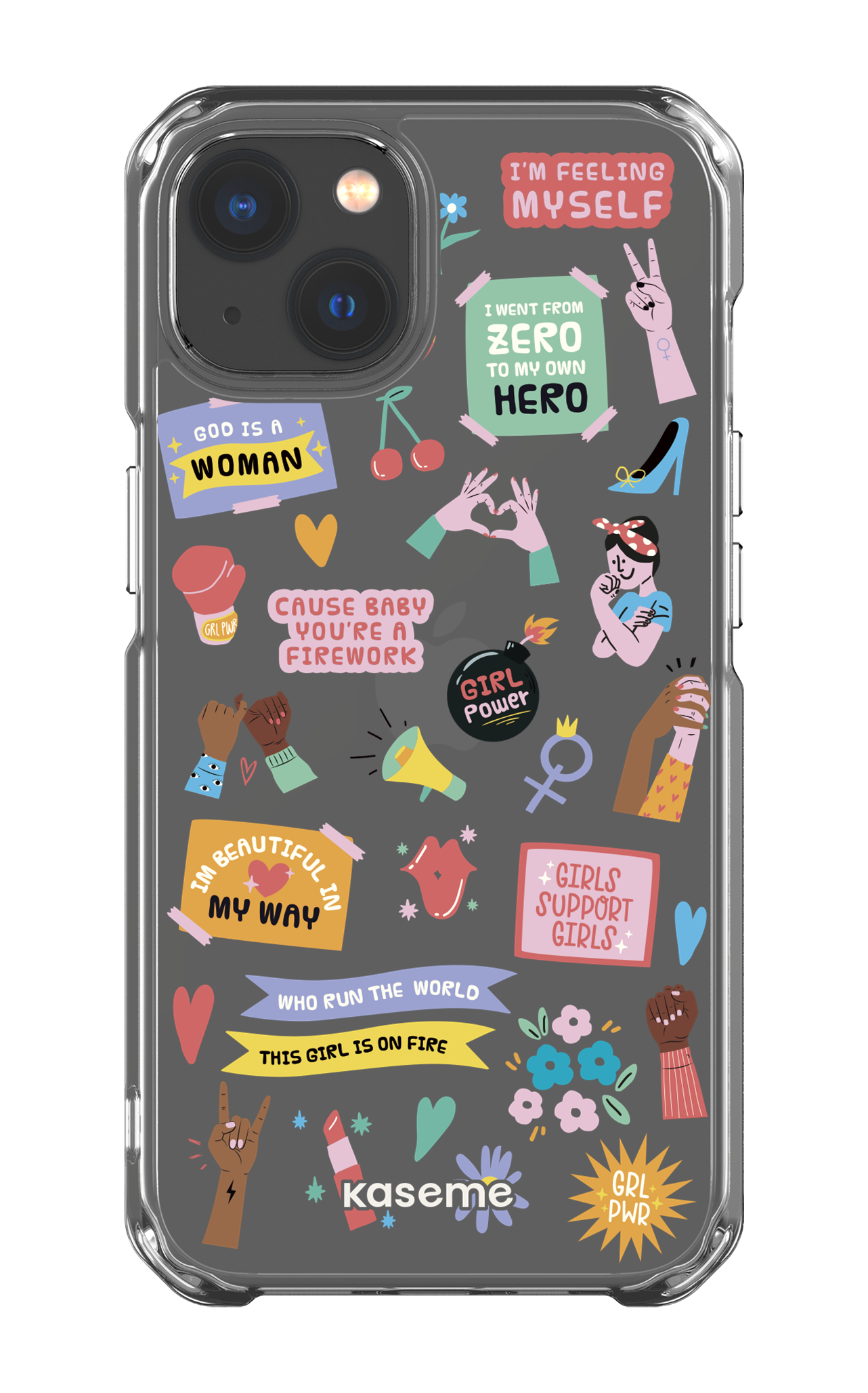 Girl Boss Clear Case - iPhone 13