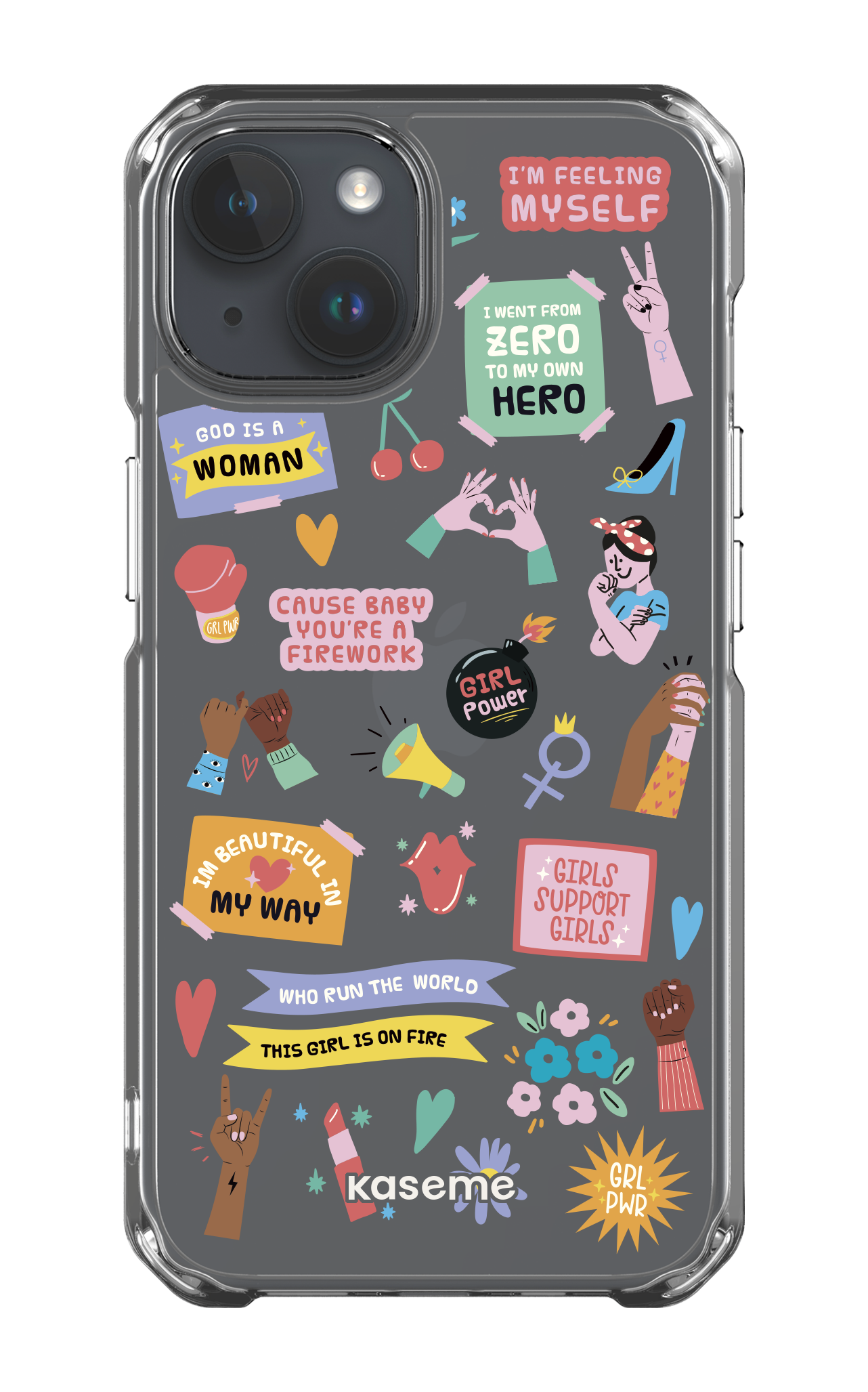 Girl Boss Clear Case - iPhone 14