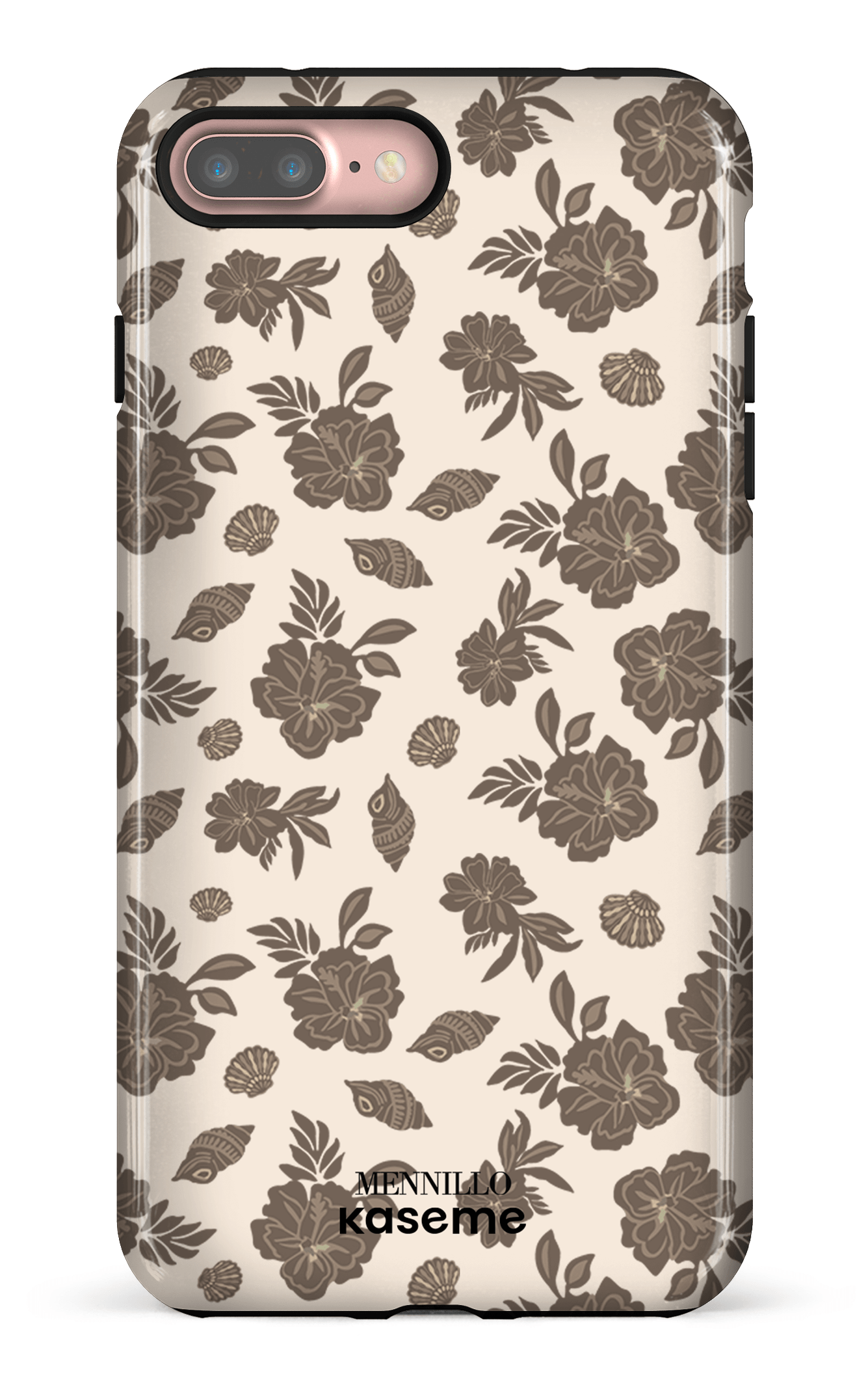 iPhone 7/8 Plus Tough Floral Brown -