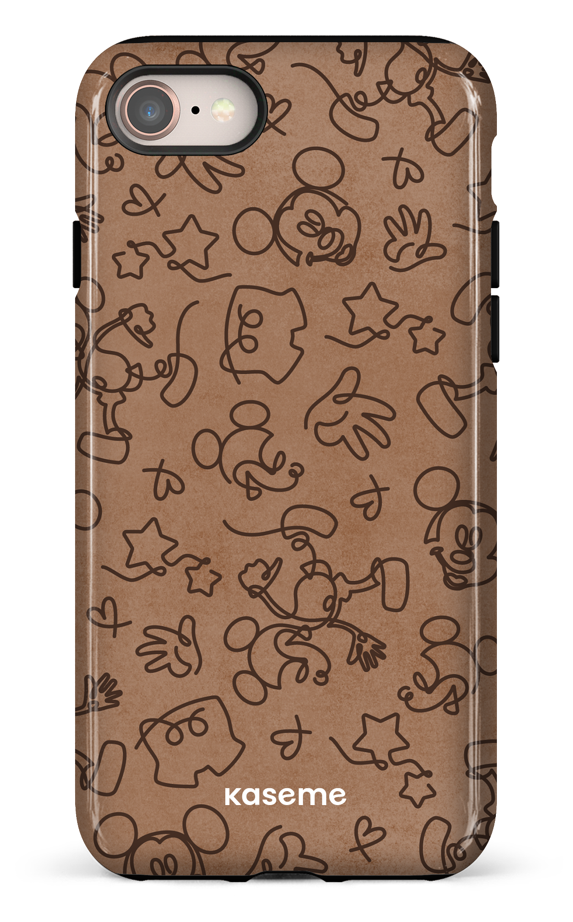 iPhone 7/8 Tough Doodle Mocha -