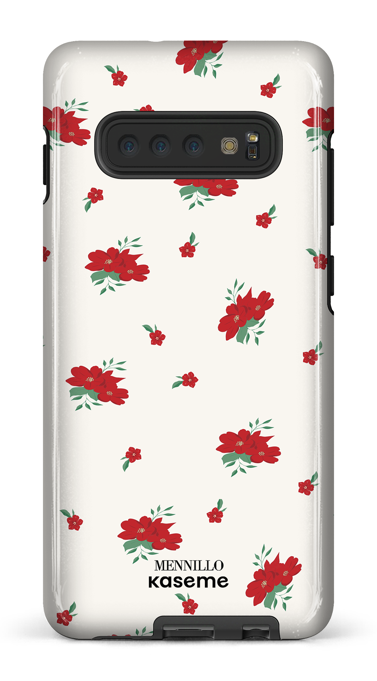 Galaxy S10 Plus Tough Floral White -