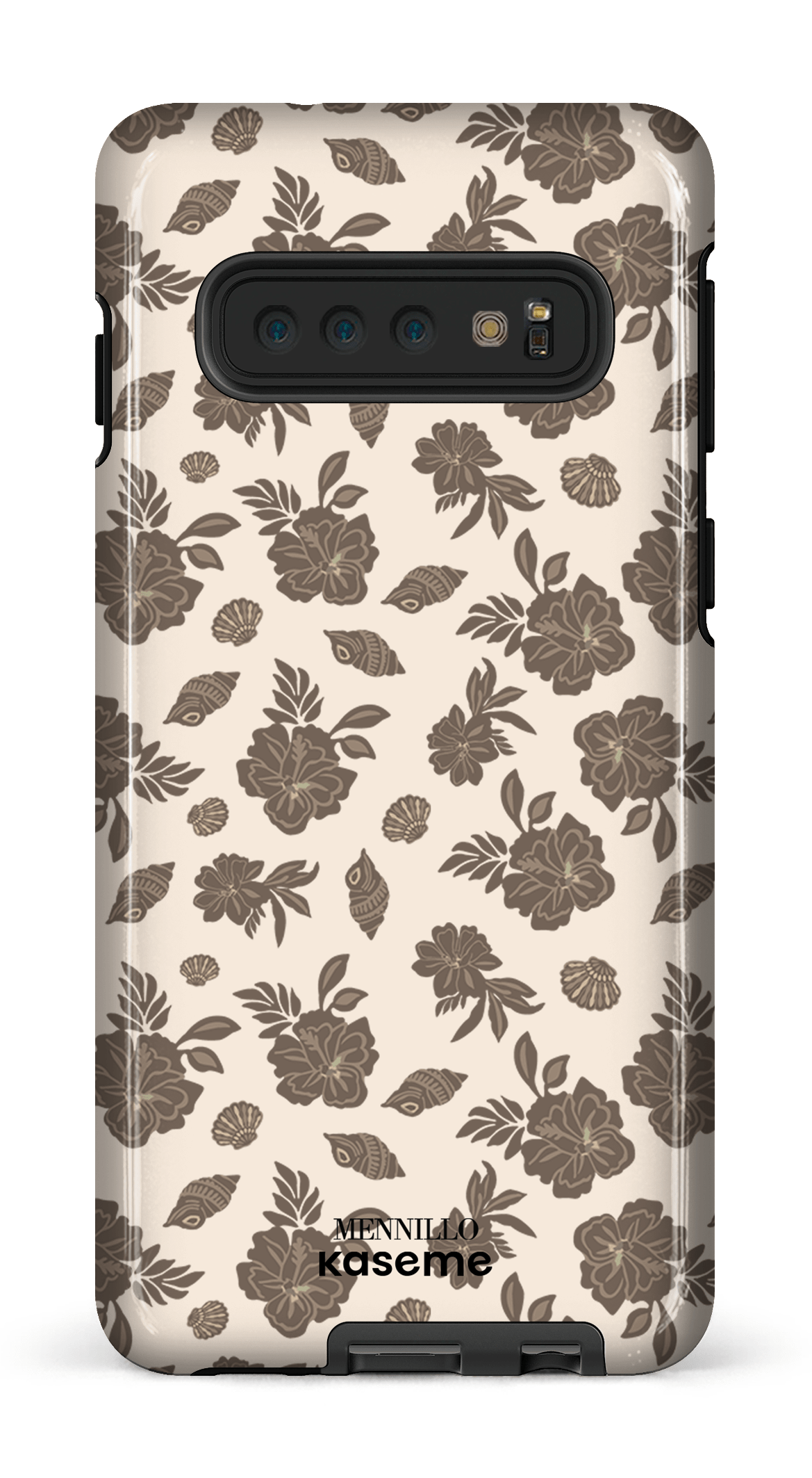 Galaxy S10 Tough Floral Brown -