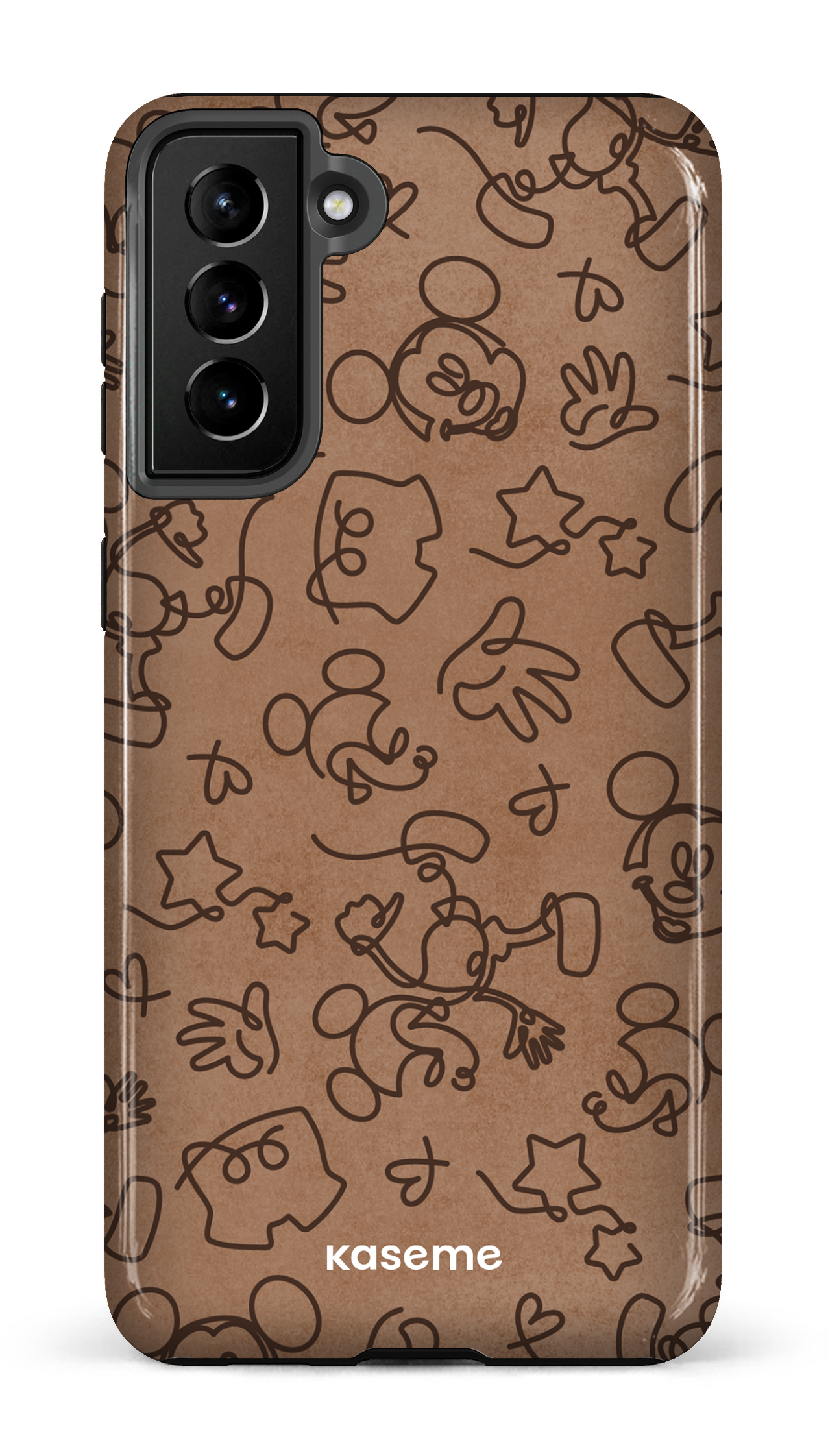 Galaxy S21 Plus Tough Doodle Mocha -