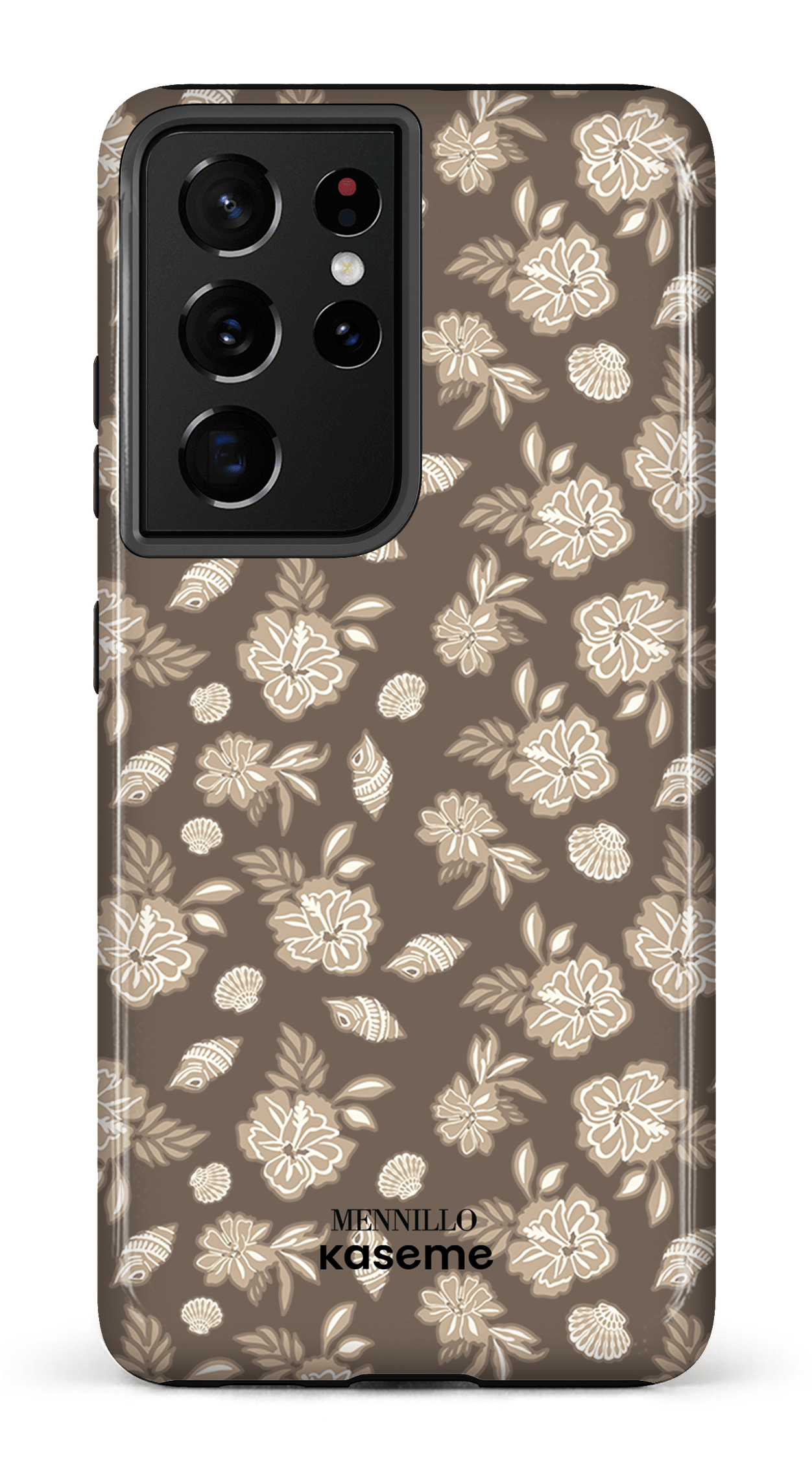 Galaxy S21 Ultra Tough Floral Cream -