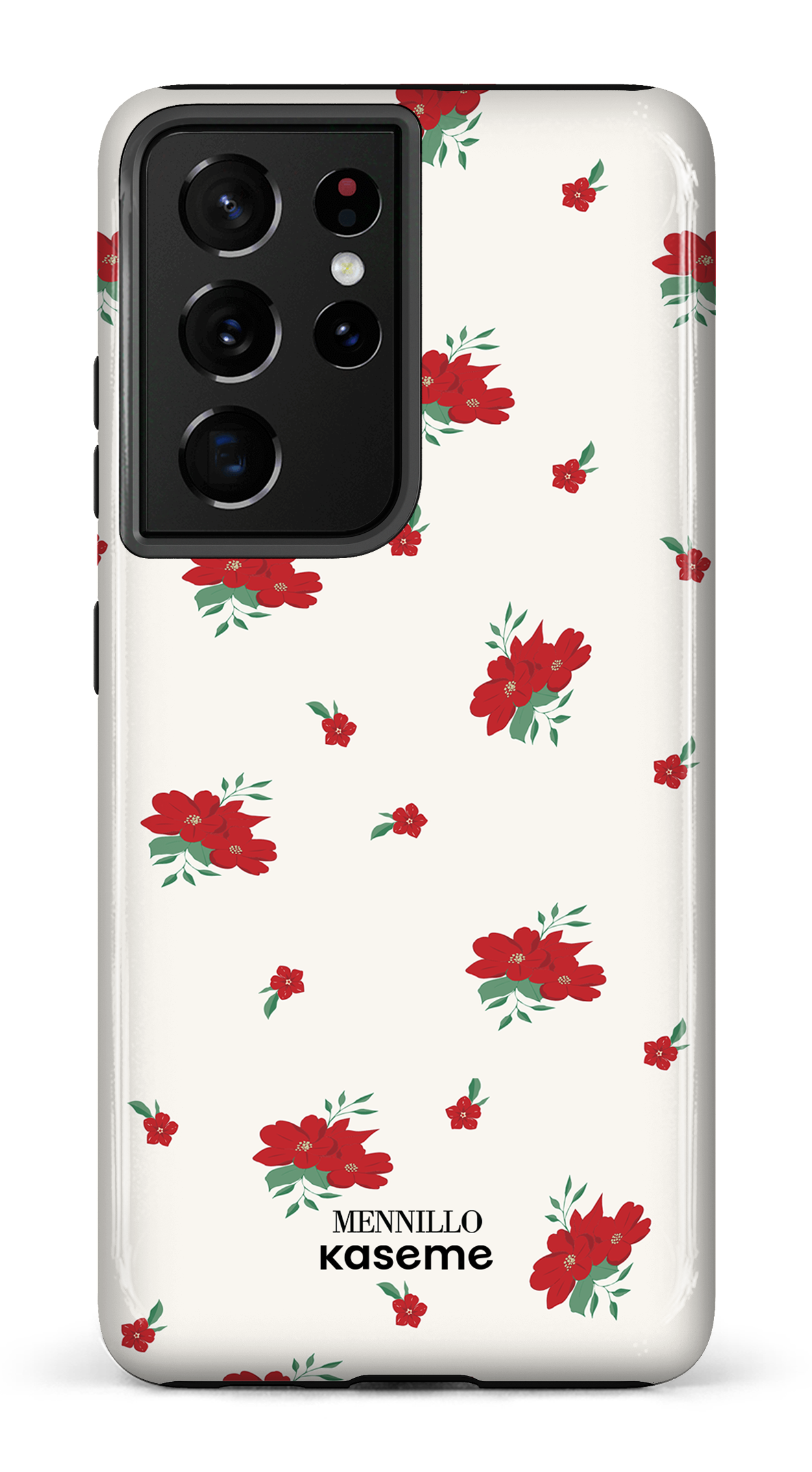 Galaxy S21 Ultra Tough Floral White -