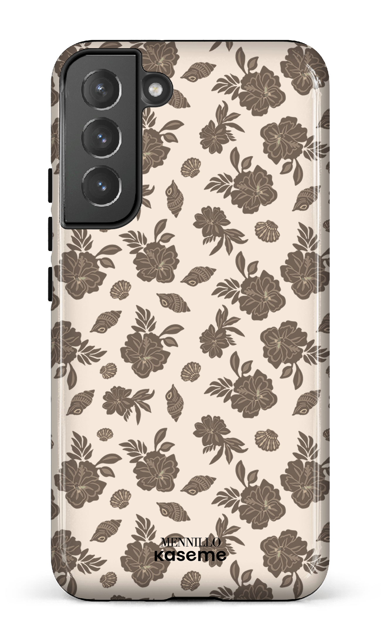 Galaxy S22 Plus Tough Floral Brown -