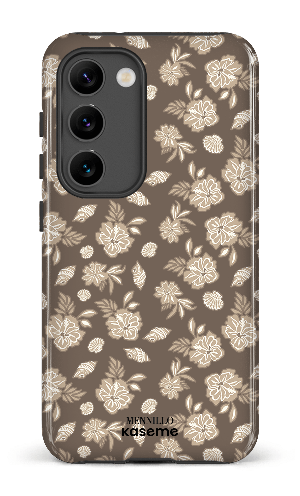 Galaxy S23 Tough Gloss Floral Cream -