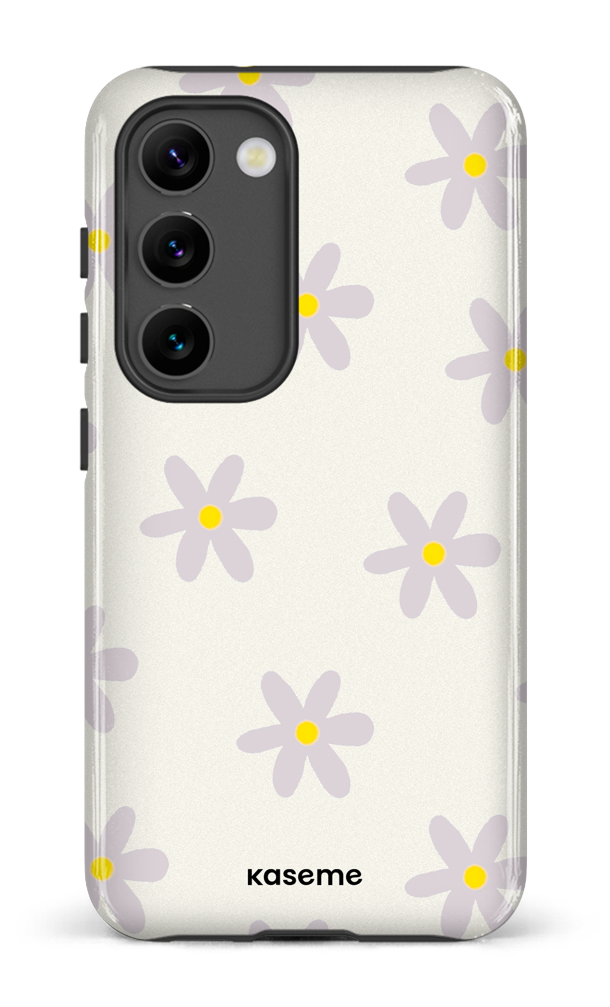 Galaxy S23 Tough Gloss Miss Daisy Purple -