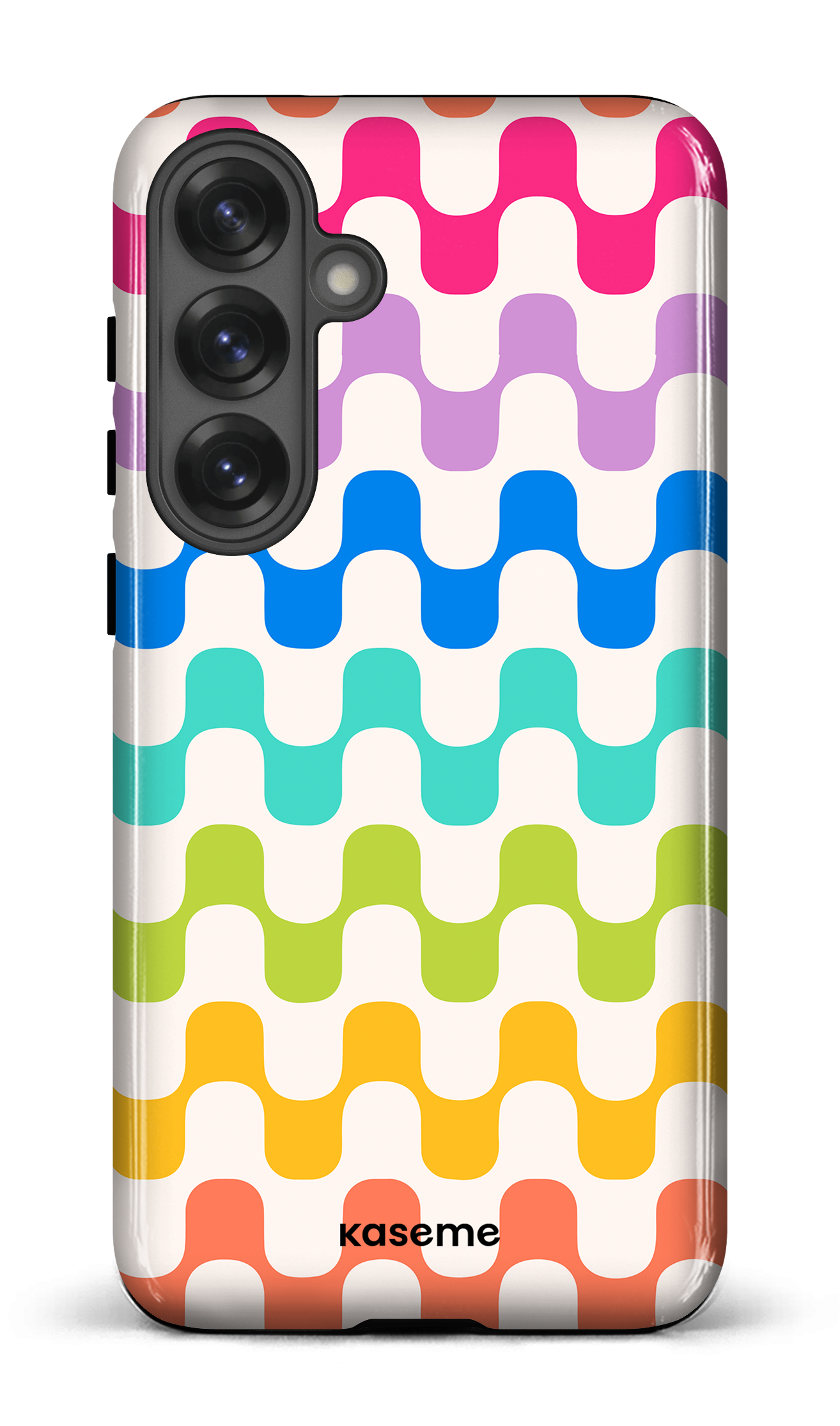 Galaxy S25 Plus Tough (Gloss) Hippy Rainbow -