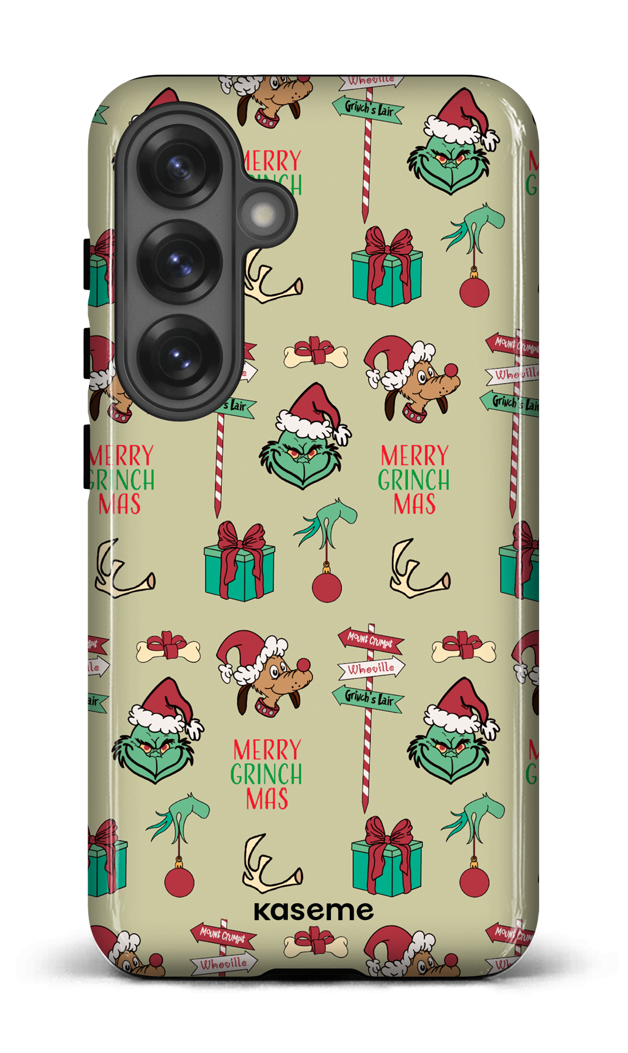 Galaxy S25 Tough (Gloss) Grinchmas -