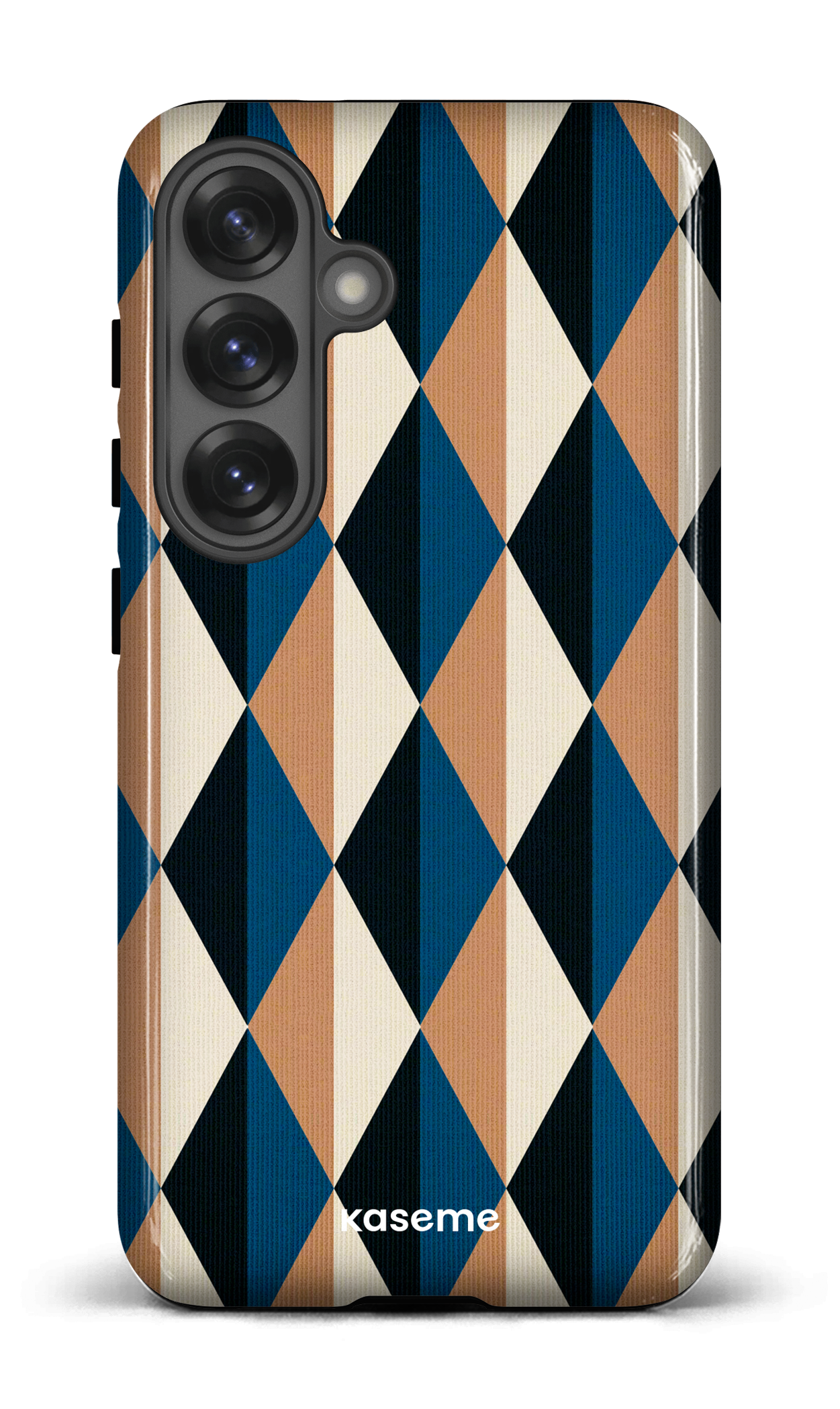 Galaxy S25 Tough (Gloss) Harlequin Blue -