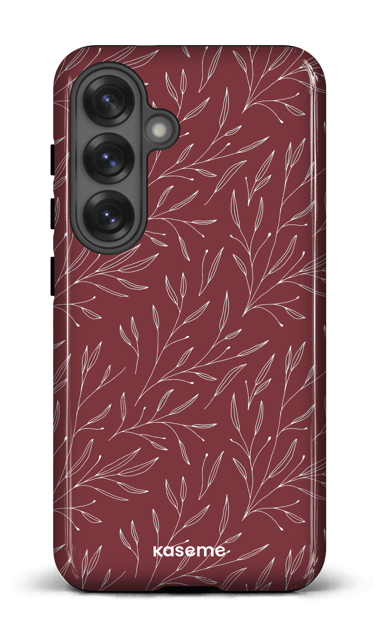 Galaxy S25 Tough (Gloss) Hibiscus Red -