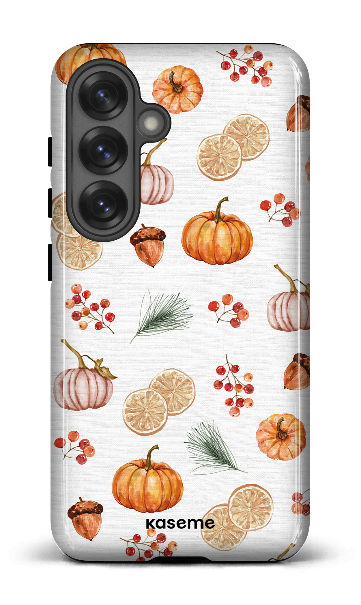 Galaxy S25 Tough (Gloss) Pumpkin Garden -