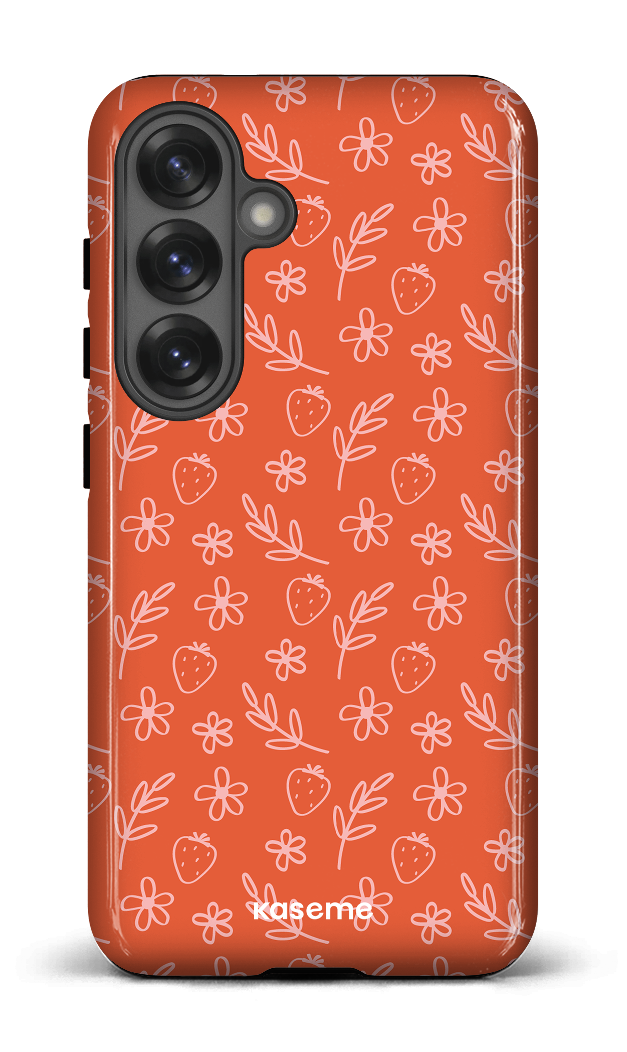 Galaxy S25 Tough (Gloss) Strawberry Summer -