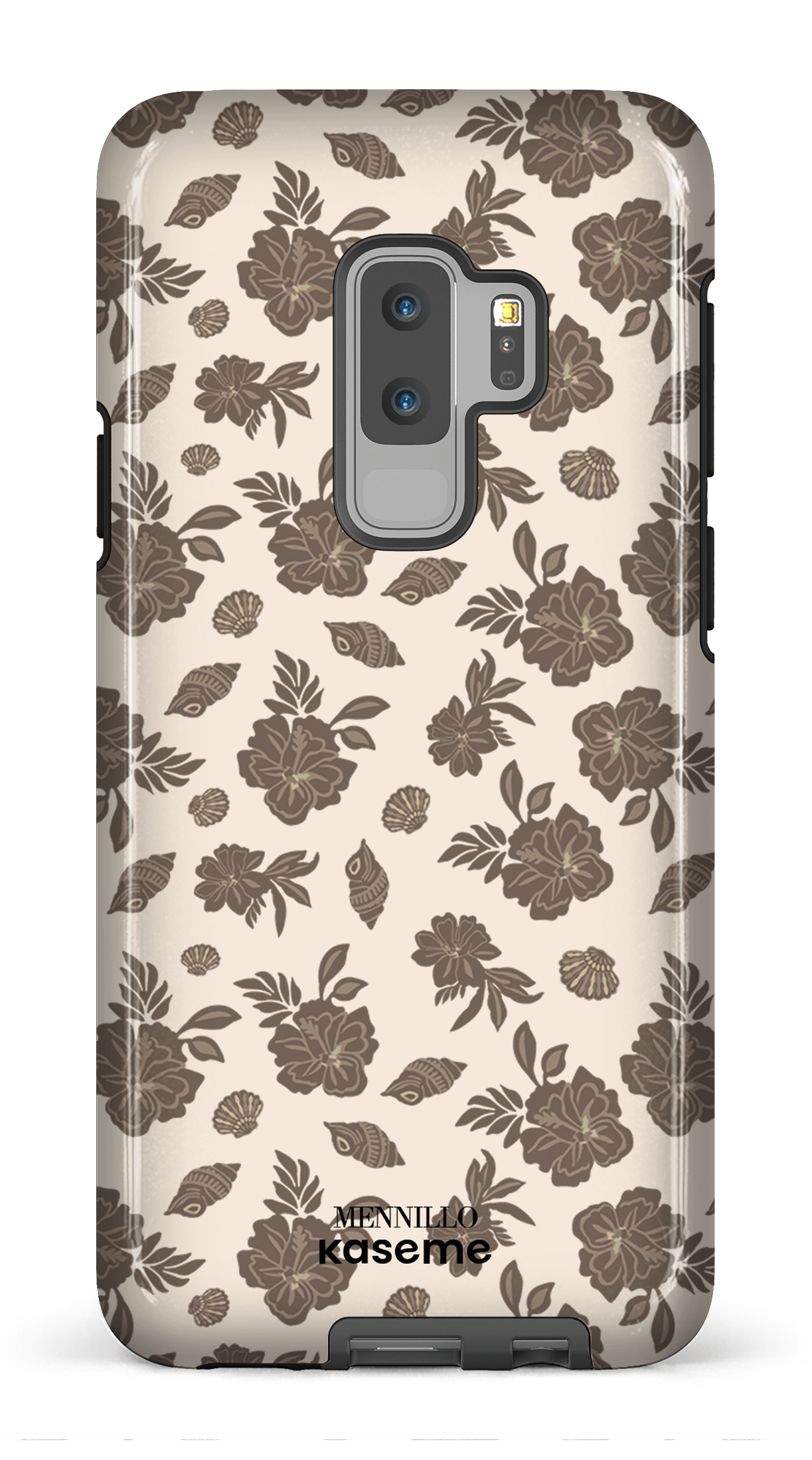 Galaxy S9 Plus Tough Floral Brown -