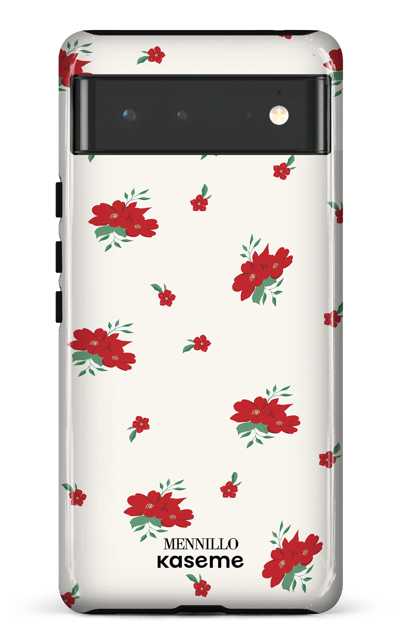 Google Pixel 6 Tough Floral White -