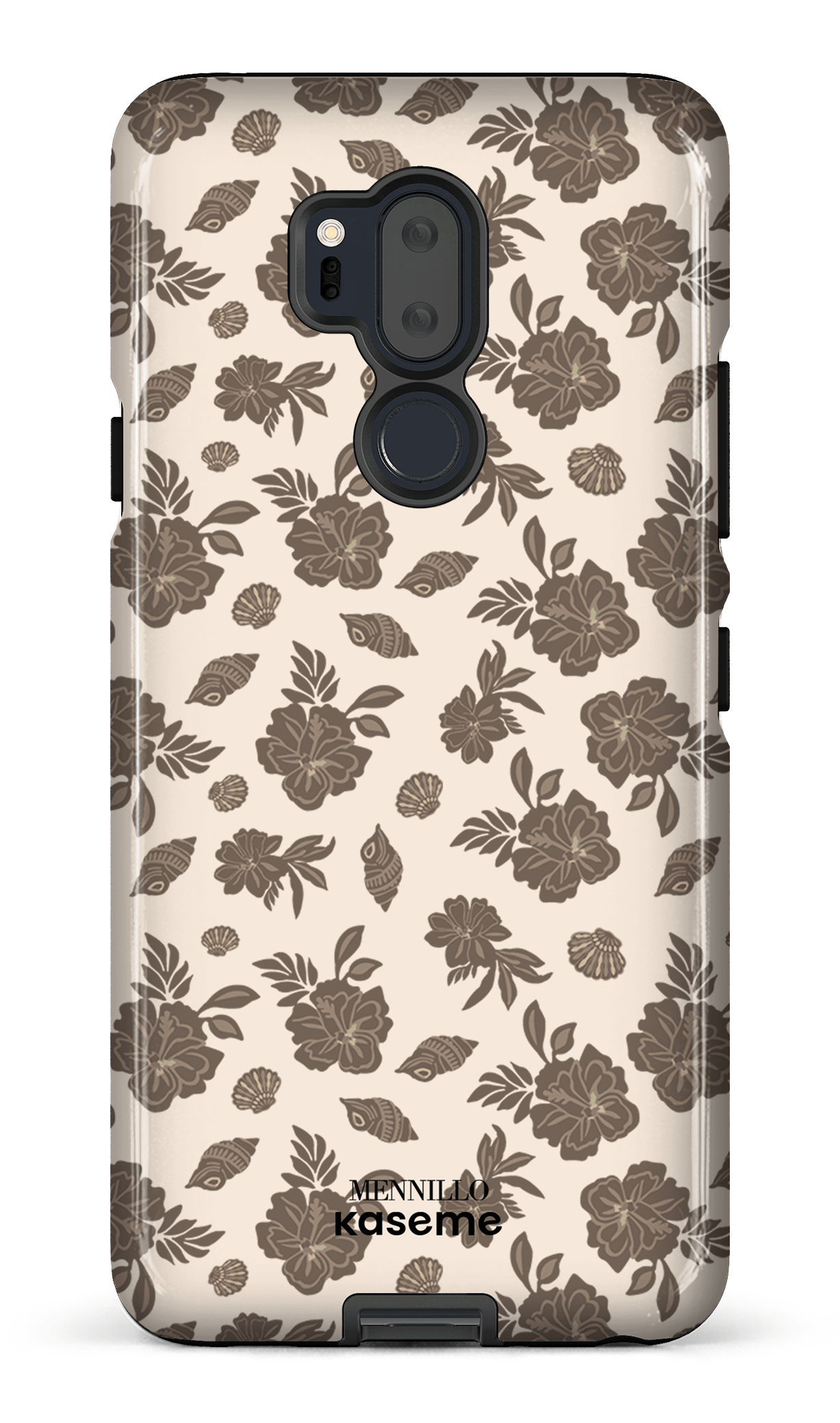 LG G7 Tough Floral Brown -