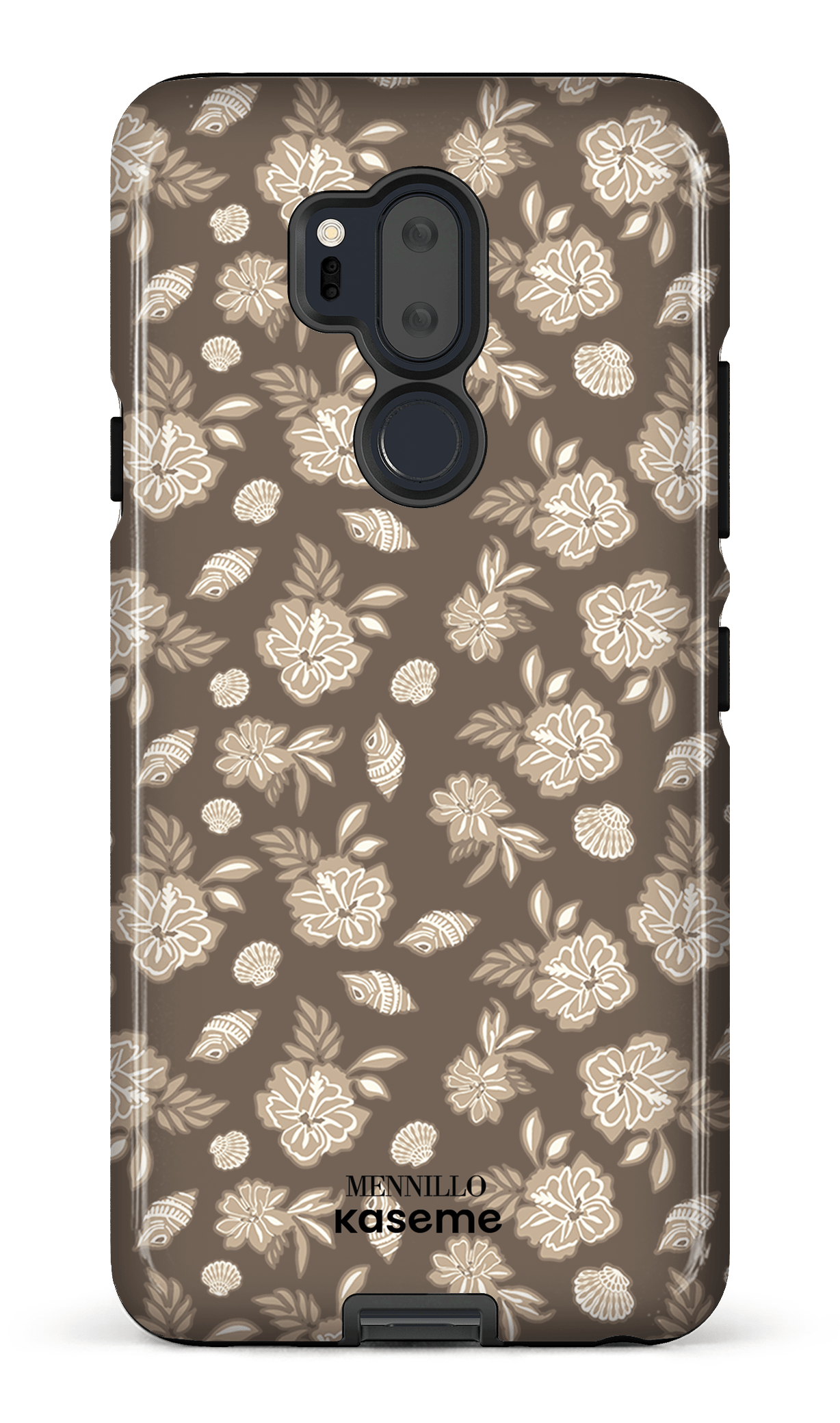 LG G7 Tough Floral Cream -