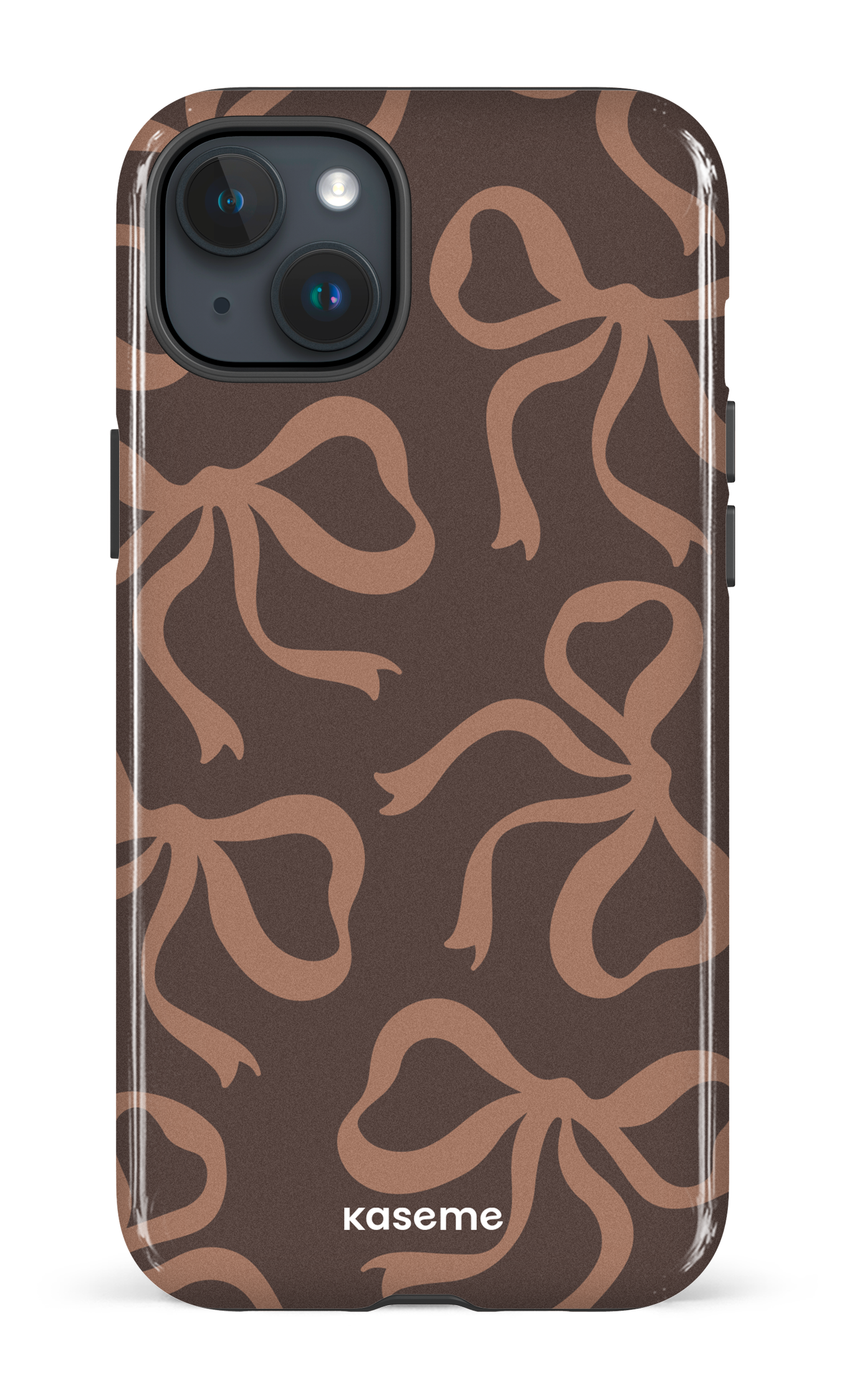 Lace Mocha - iPhone 15 Plus Tough