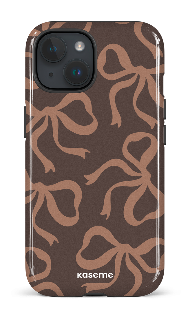 Lace Mocha - iPhone 15 Tough (Gloss)