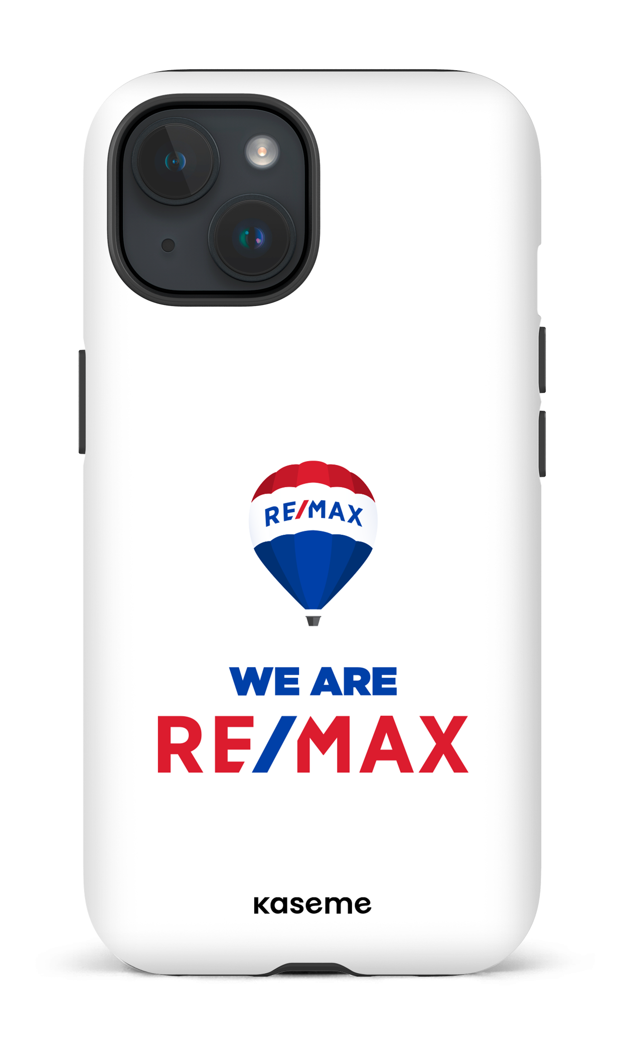 iPhone 15 Tough (Matte) We are RE/MAX White -