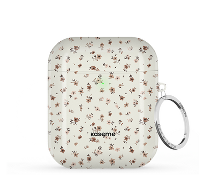 Porcelain Blossom Mousse AirPods Case