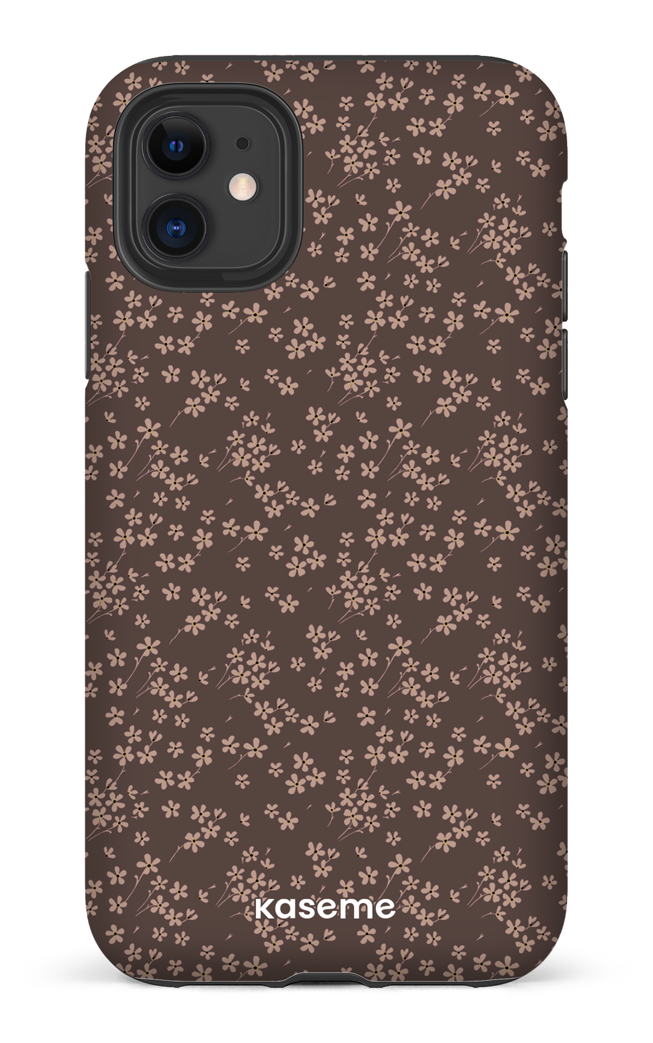 Posy Mocha - iPhone 11 Tough Matte