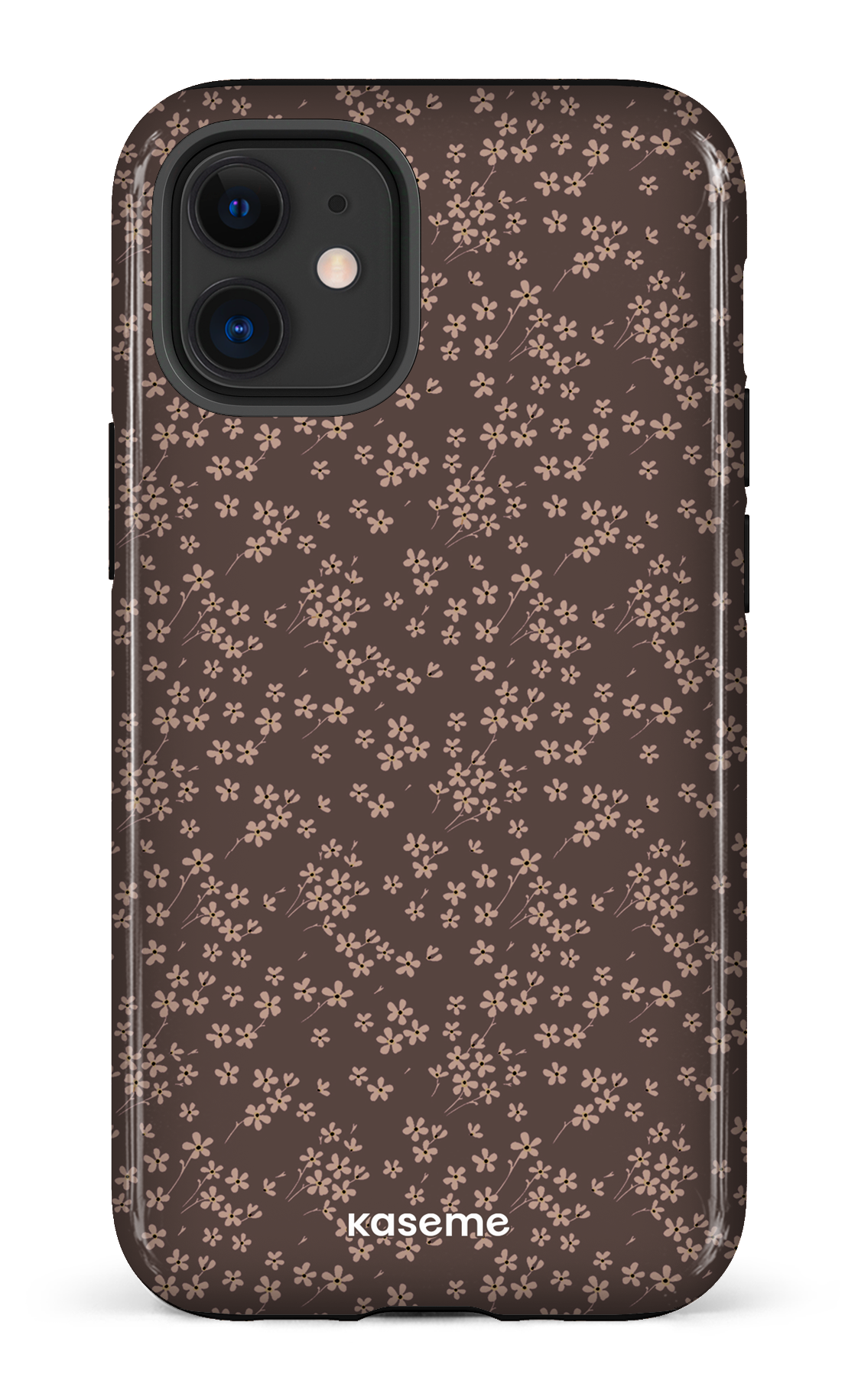 Posy Mocha - iPhone 12 Mini Tough