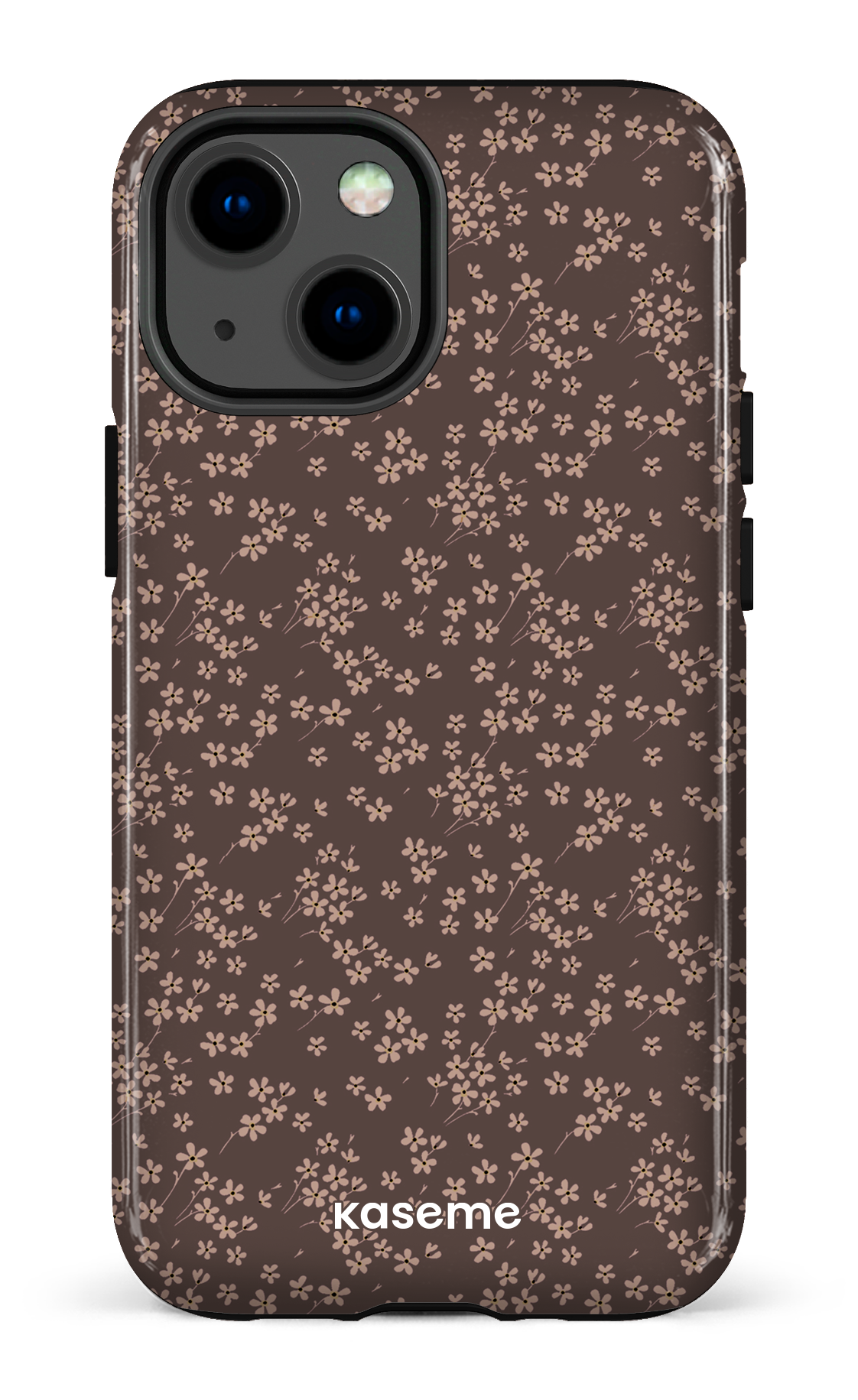 Posy Mocha - iPhone 13 Mini Tough