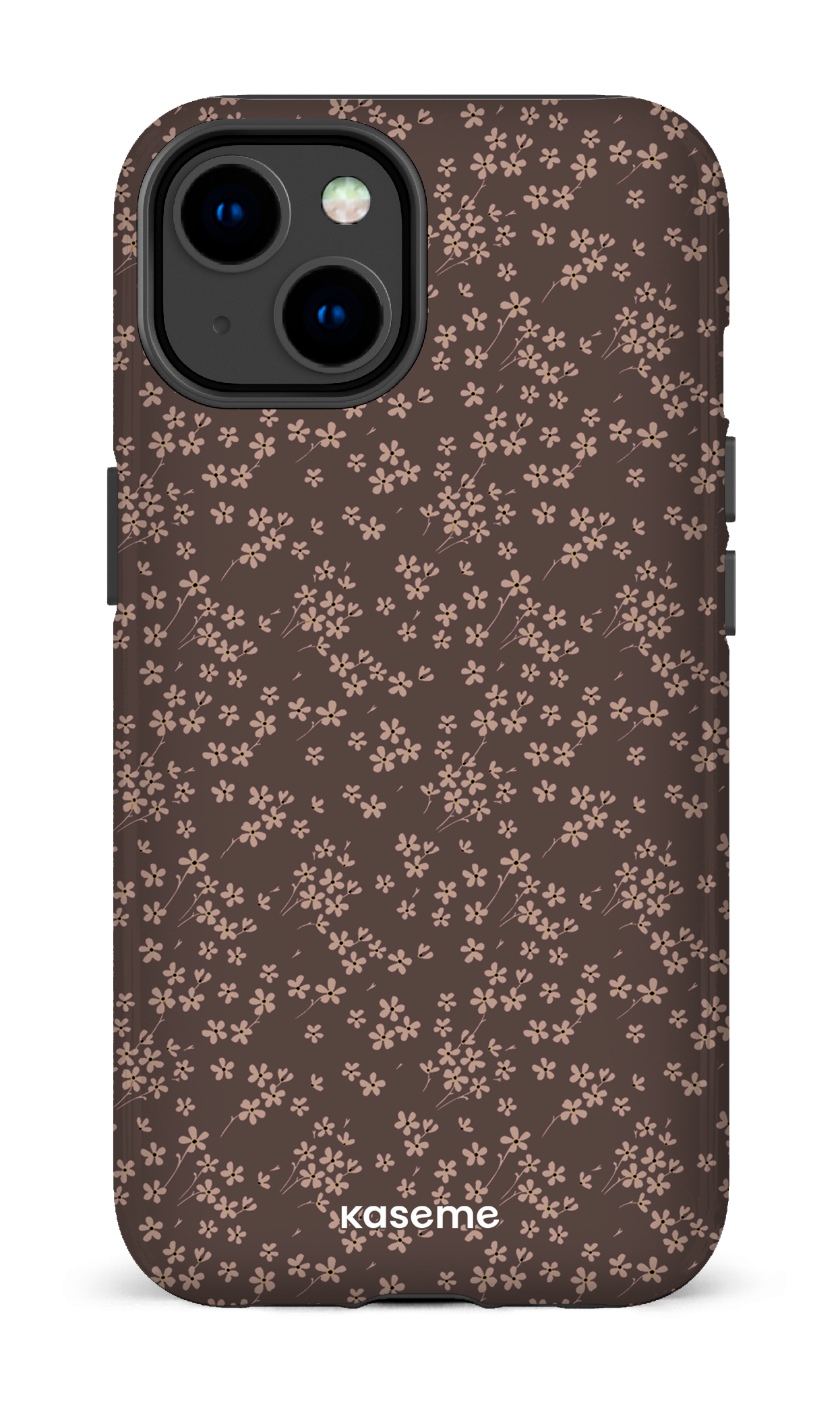 Posy Mocha - iPhone 14 Tough Gloss