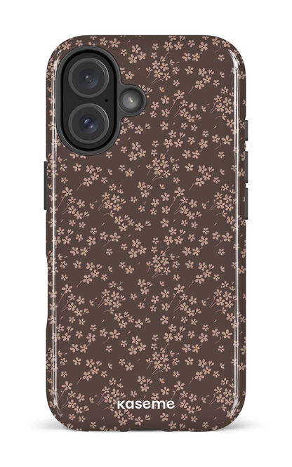 Posy Mocha - iPhone 16 Impact Case