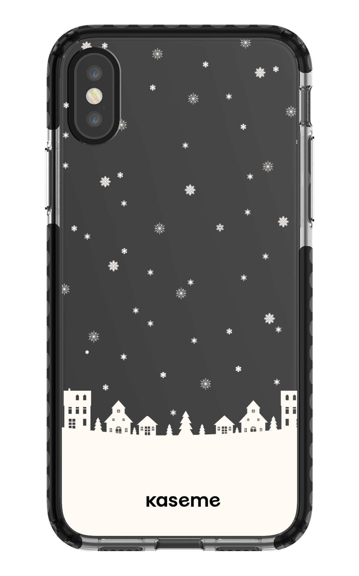 Wonderland Clear Case - iPhone X/Xs Clear Case - Black