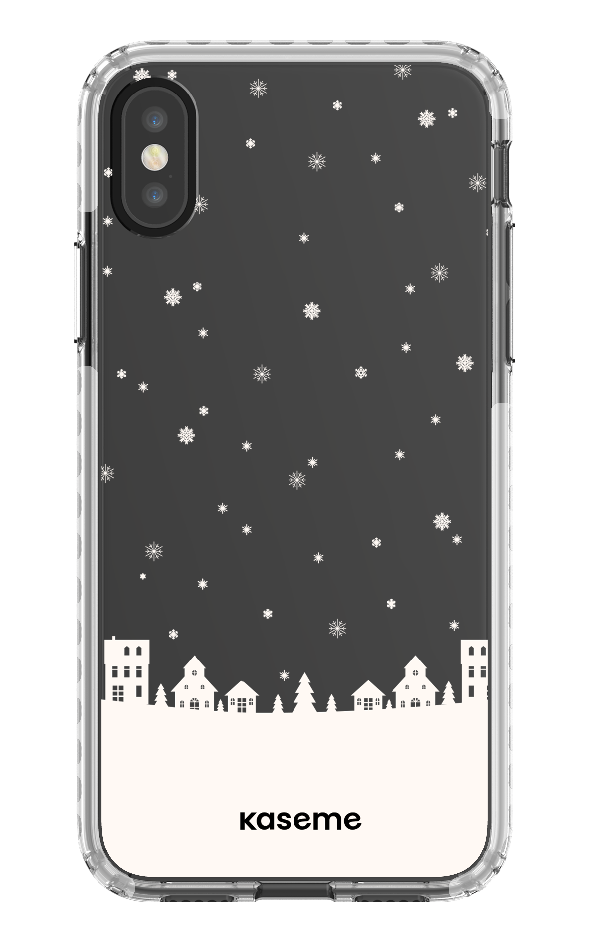 Wonderland Clear Case - iPhone X/Xs Clear Case - White