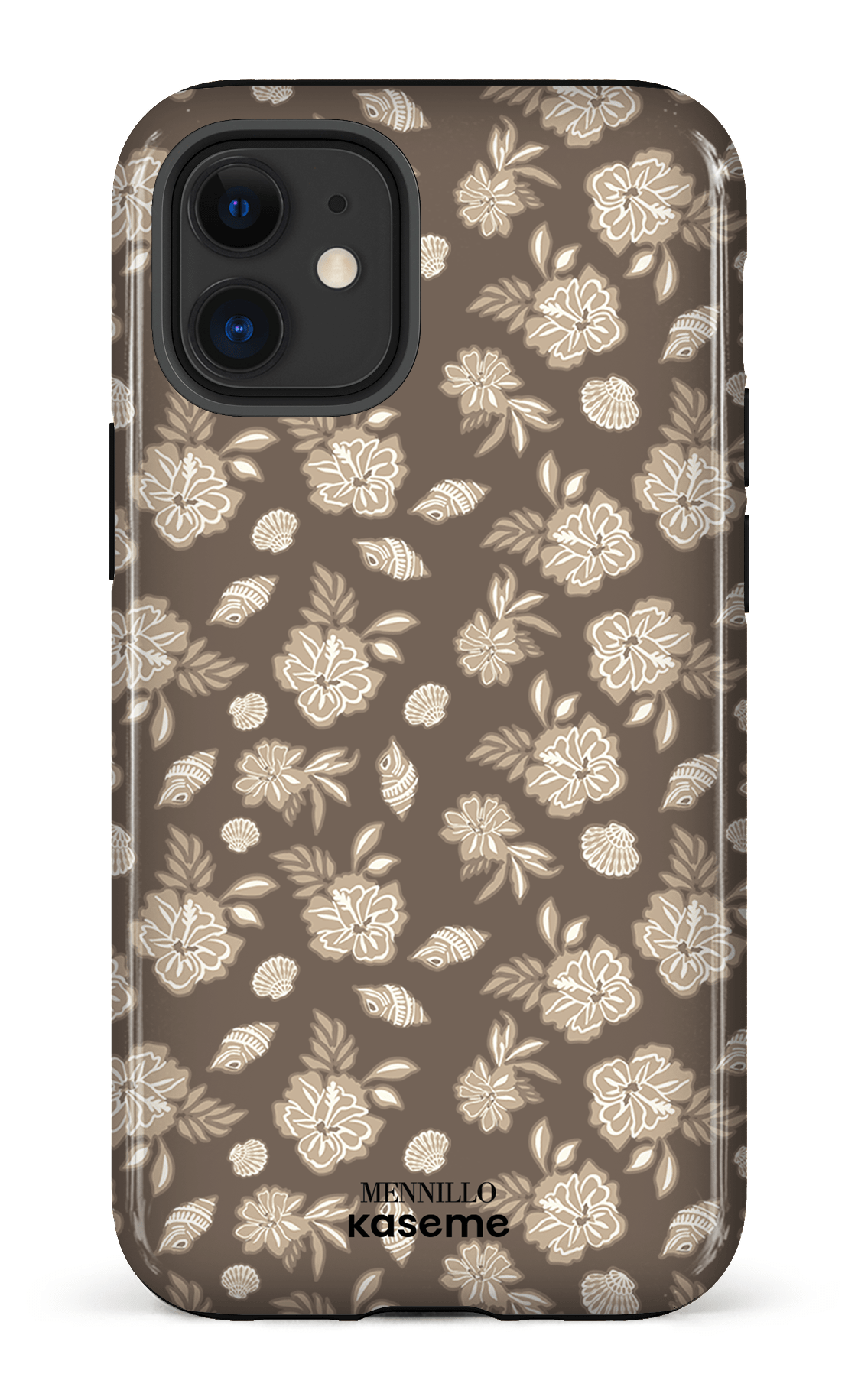 iPhone 12 Mini Tough Floral Cream -