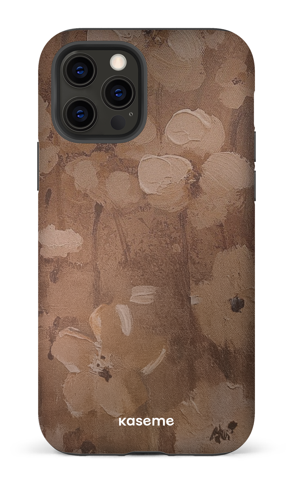 iPhone 12 Pro Tough Matte Mocha Bloom -