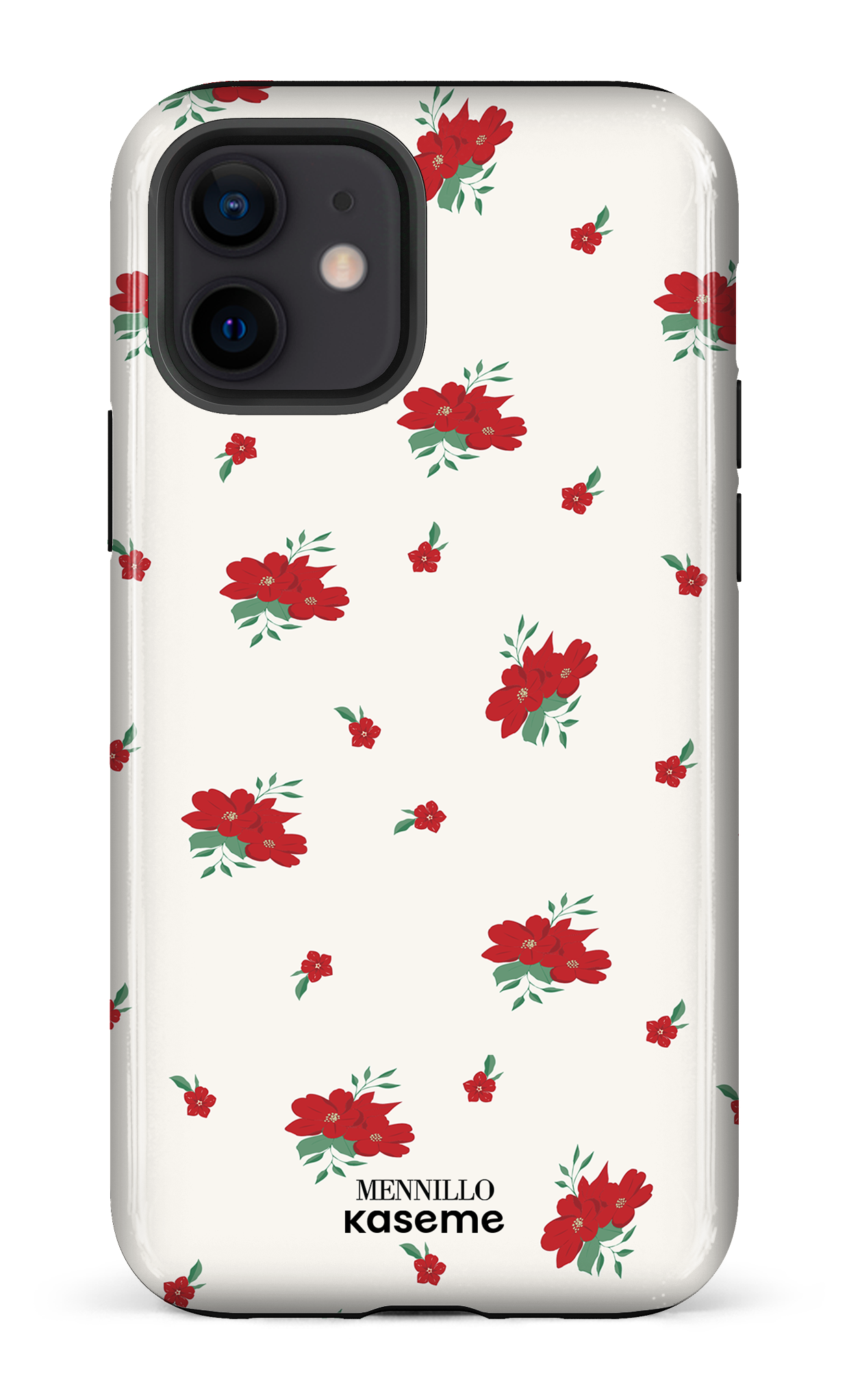 iPhone 12 Tough Floral White -