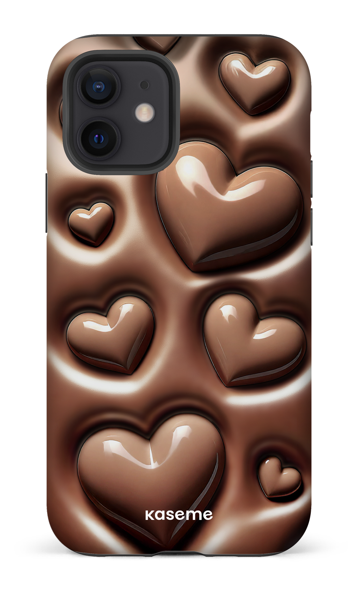 iPhone 12 Tough Matte Choco Kiss -