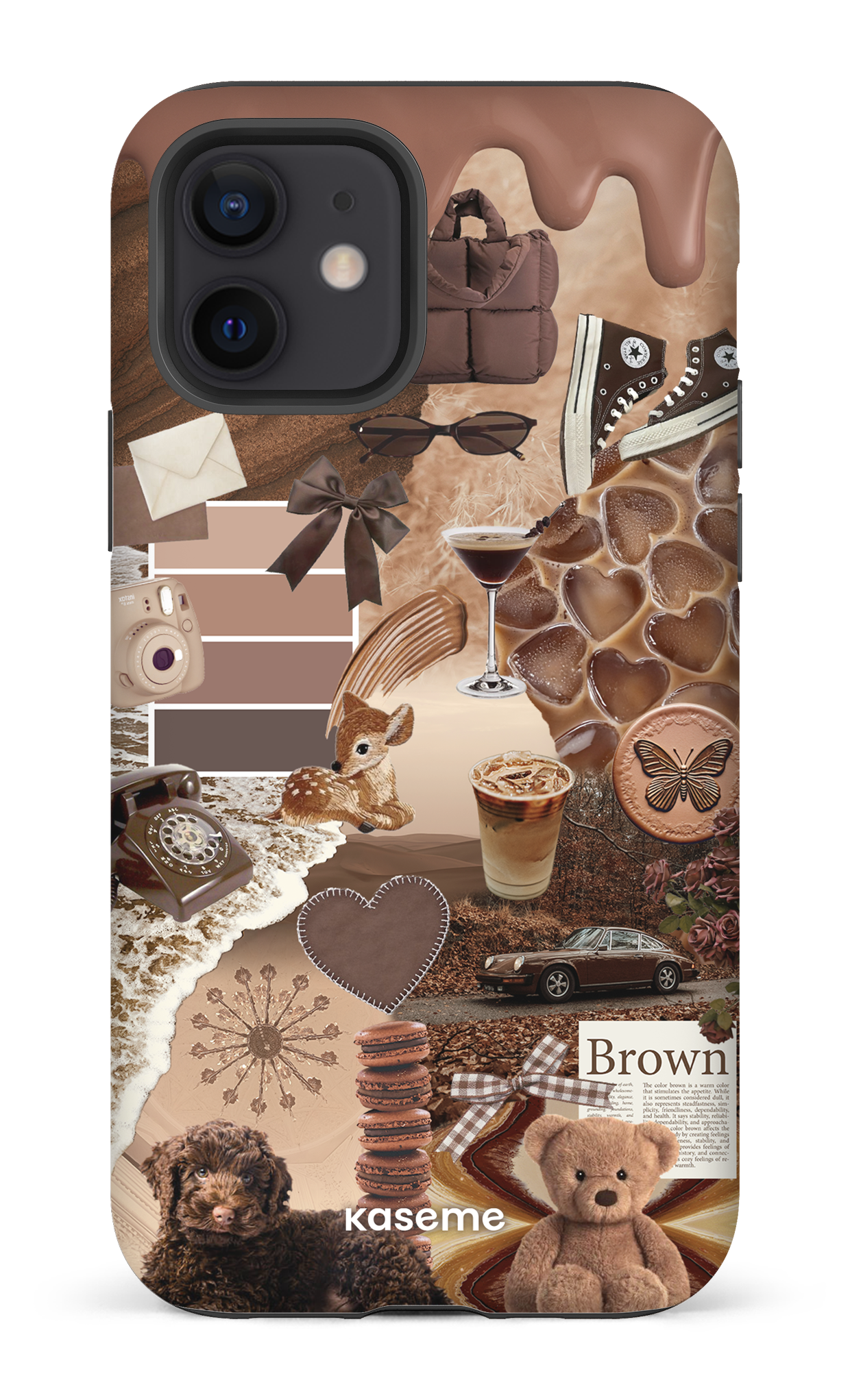 iPhone 12 Tough Matte Mocha Muse -