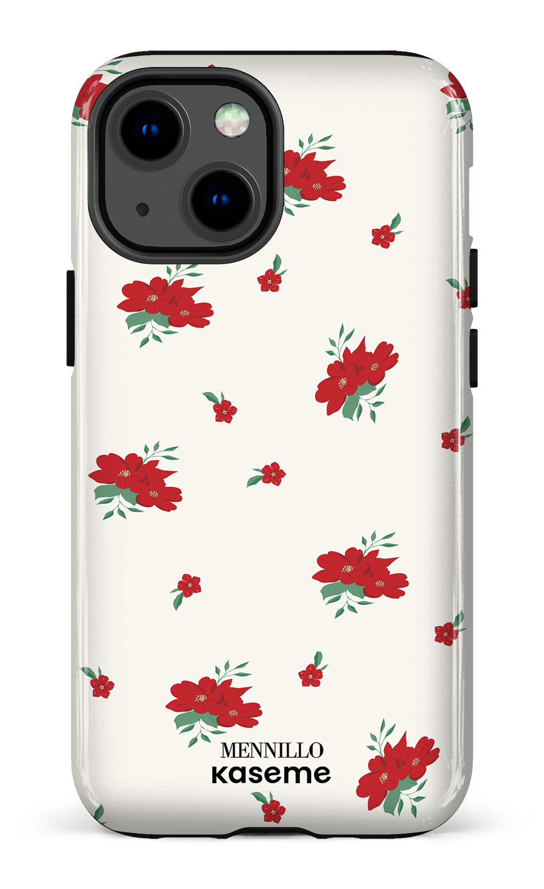 iPhone 13 Mini Tough Floral White -