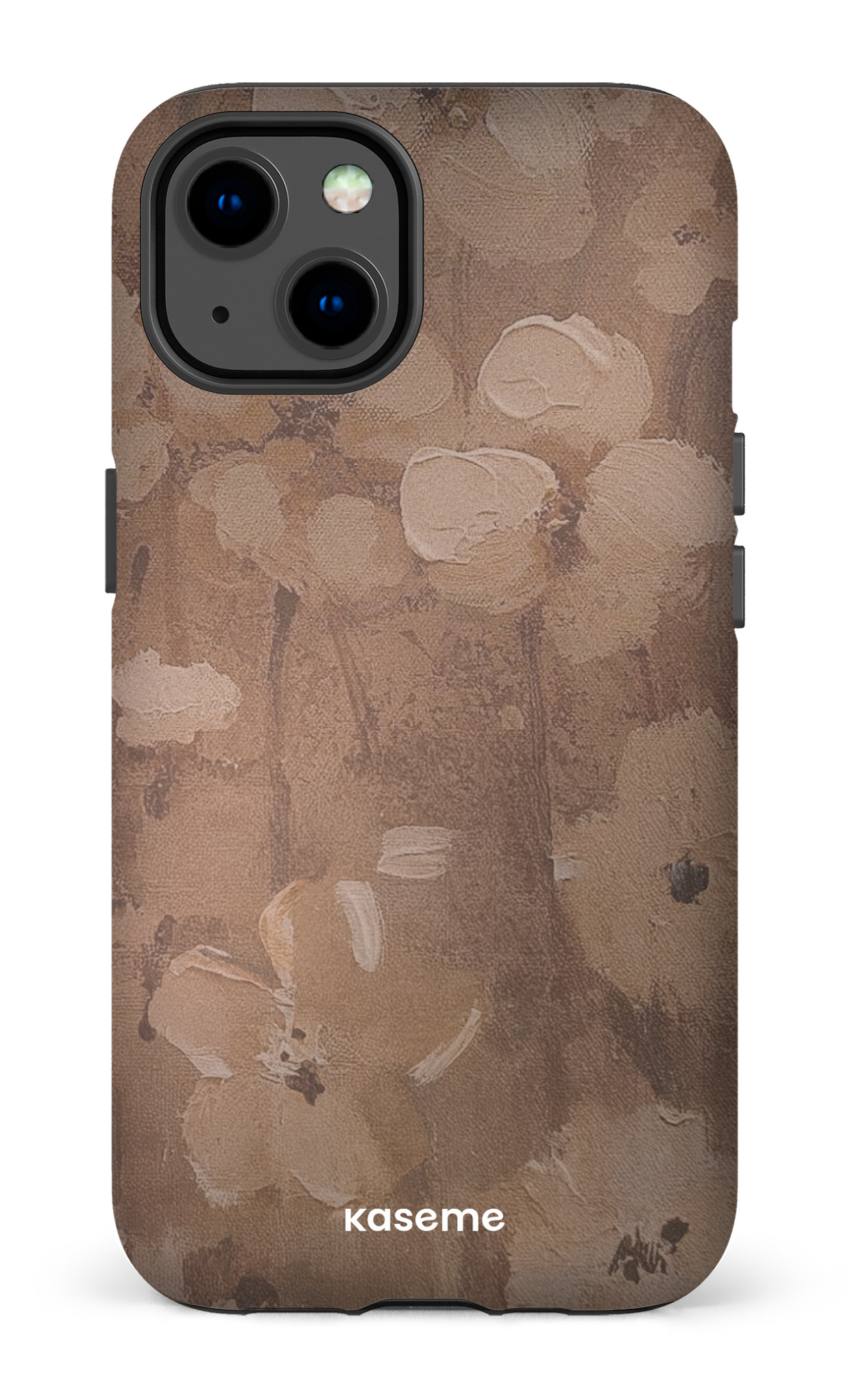 iPhone 13 Tough Matte Mocha Bloom -