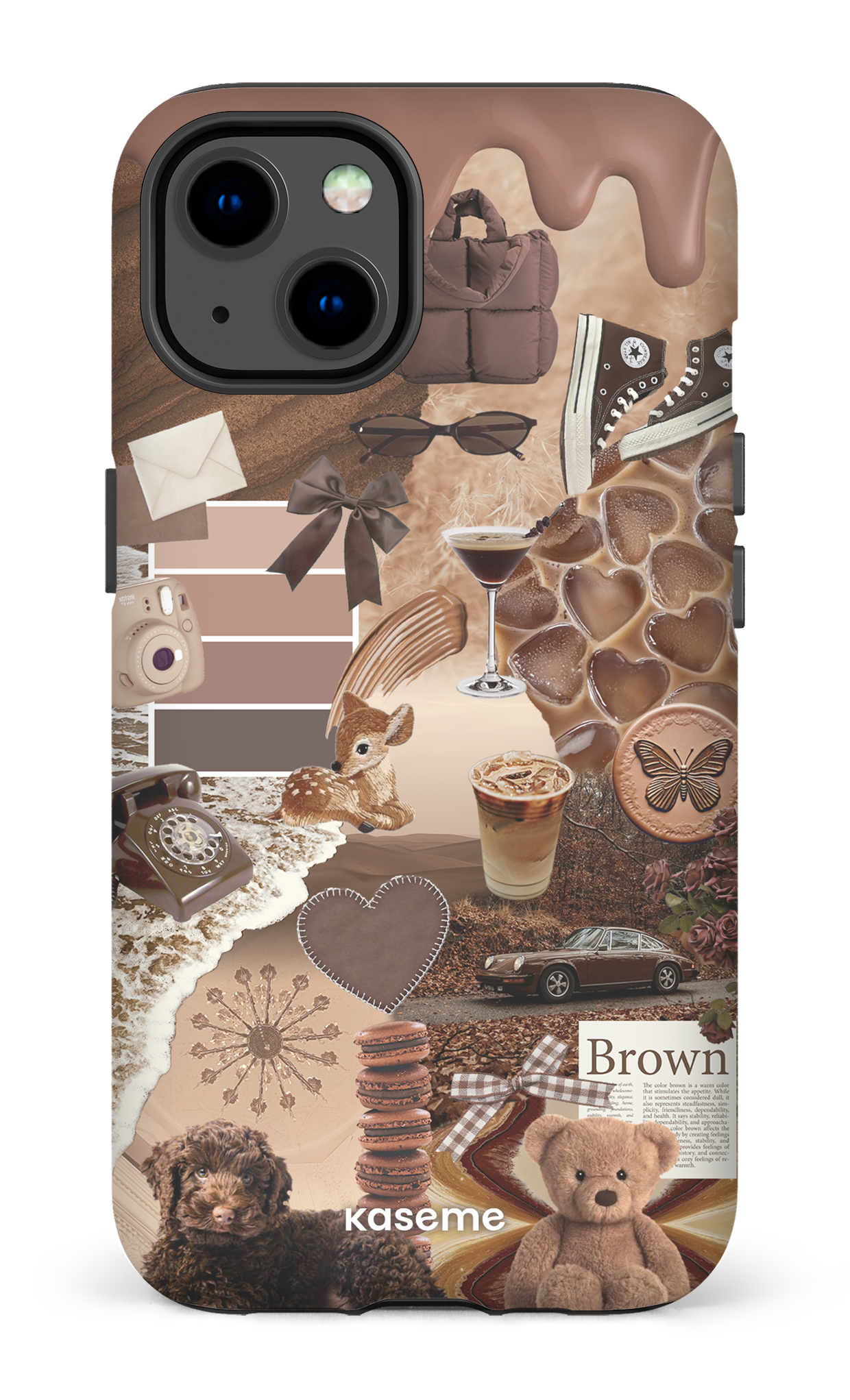 iPhone 13 Tough Matte Mocha Muse -