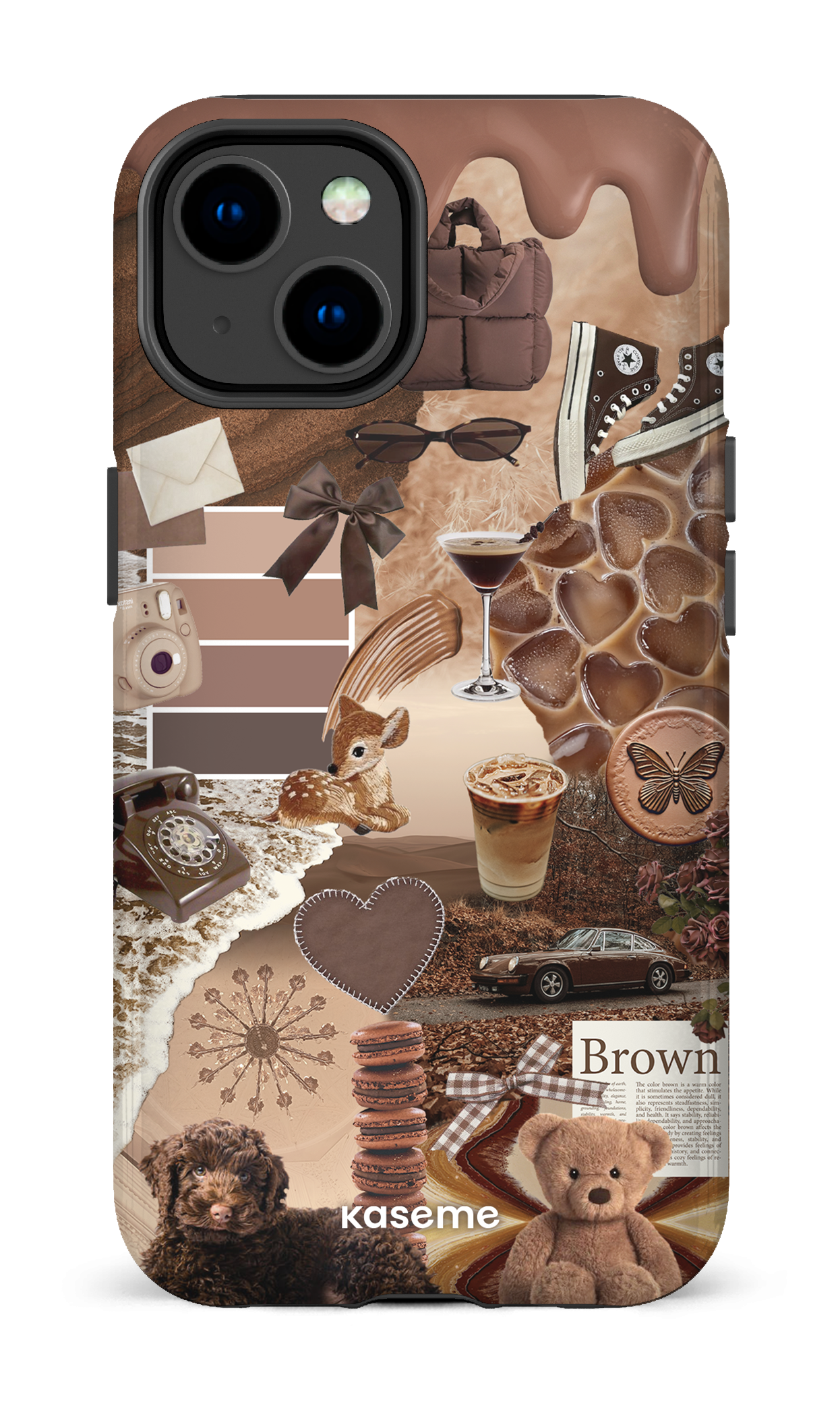 iPhone 14 Tough Gloss Mocha Muse -