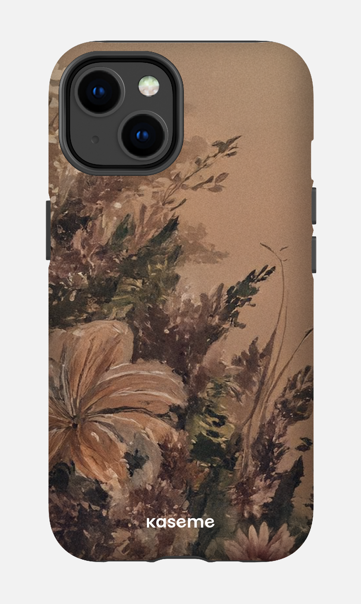 iPhone 14 Tough Matte Latte Garden -