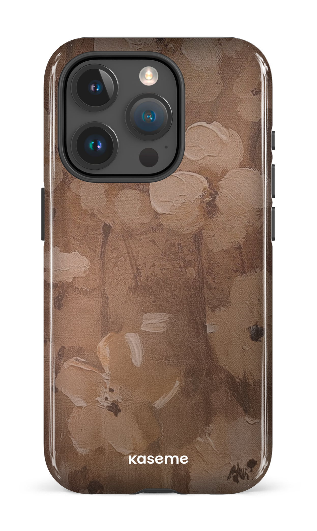 iPhone 15 Pro Tough Mocha Bloom -