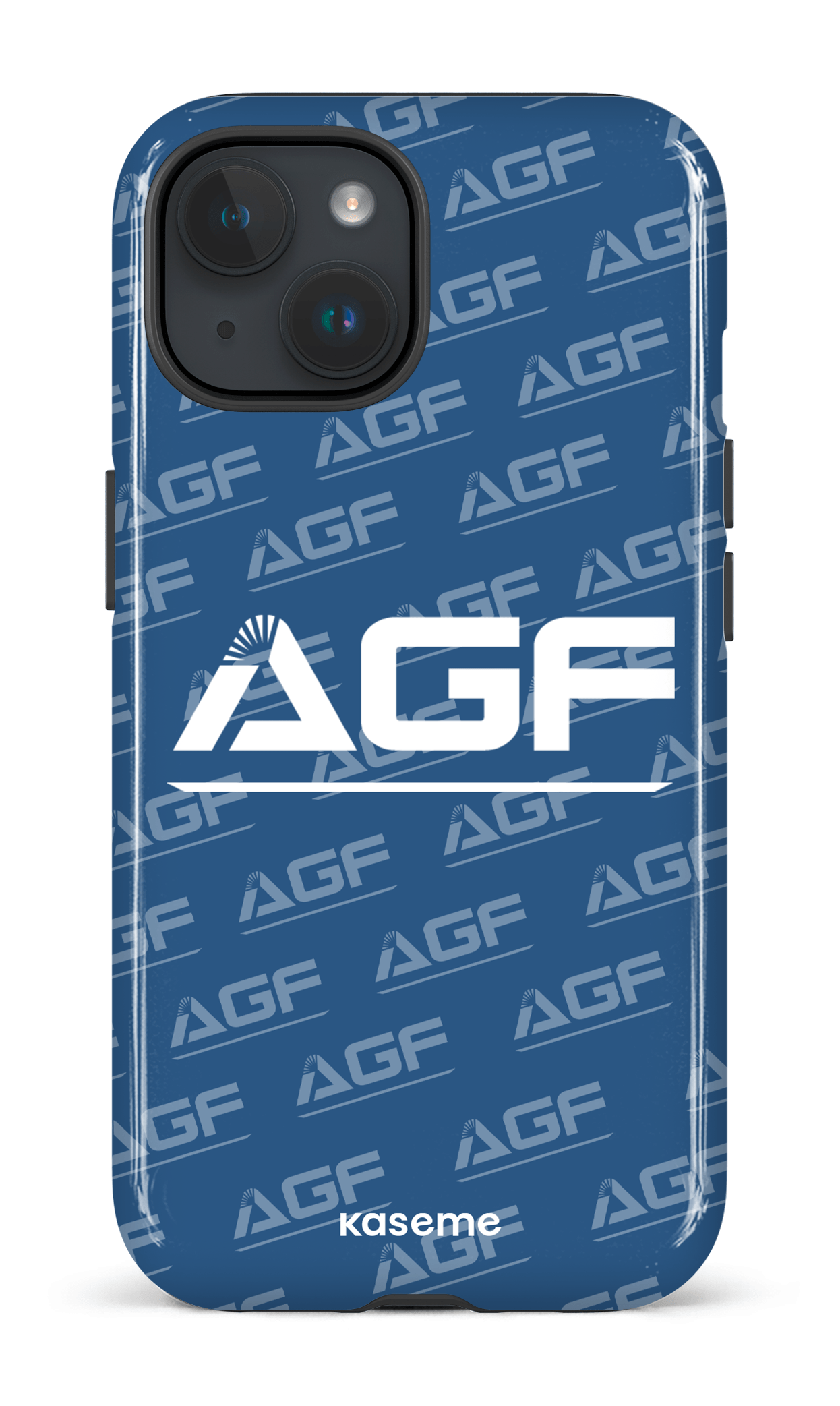 iPhone 15 Tough (Gloss) AGF Bleu -