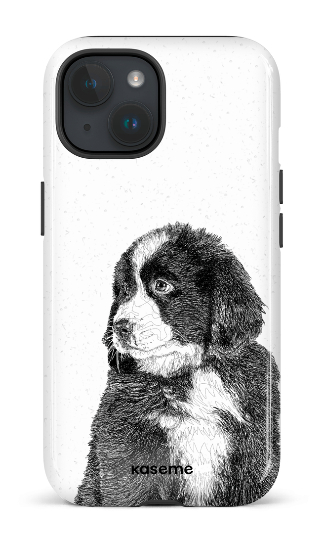 iPhone 15 Tough (Gloss) Bernese Mountain Dog -