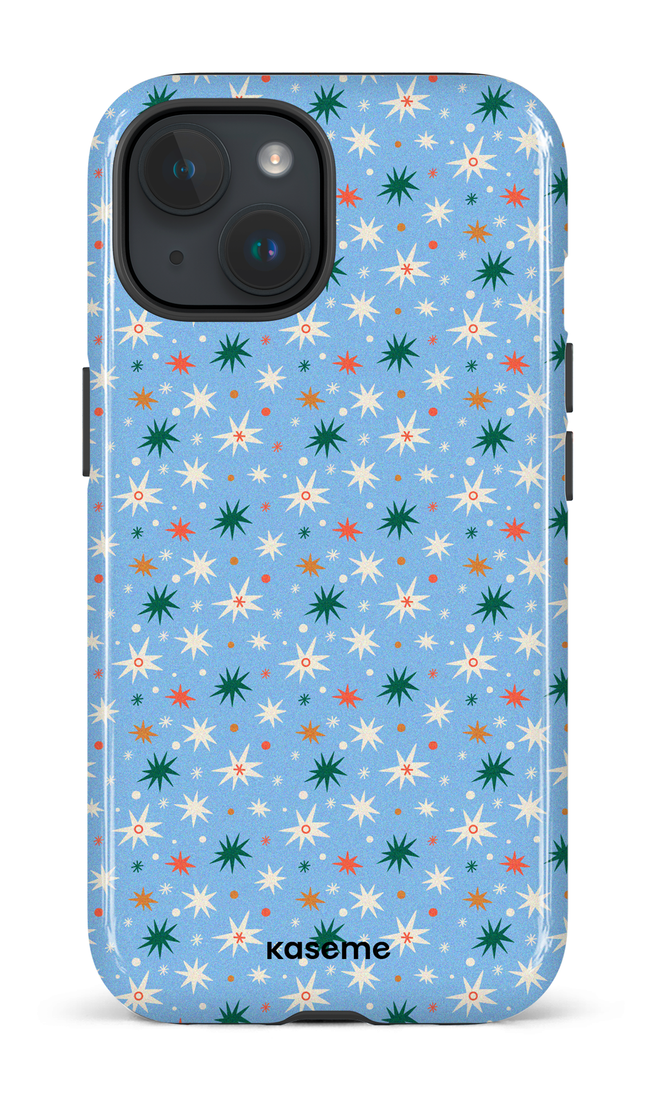 iPhone 15 Tough (Gloss) Cheery blue -