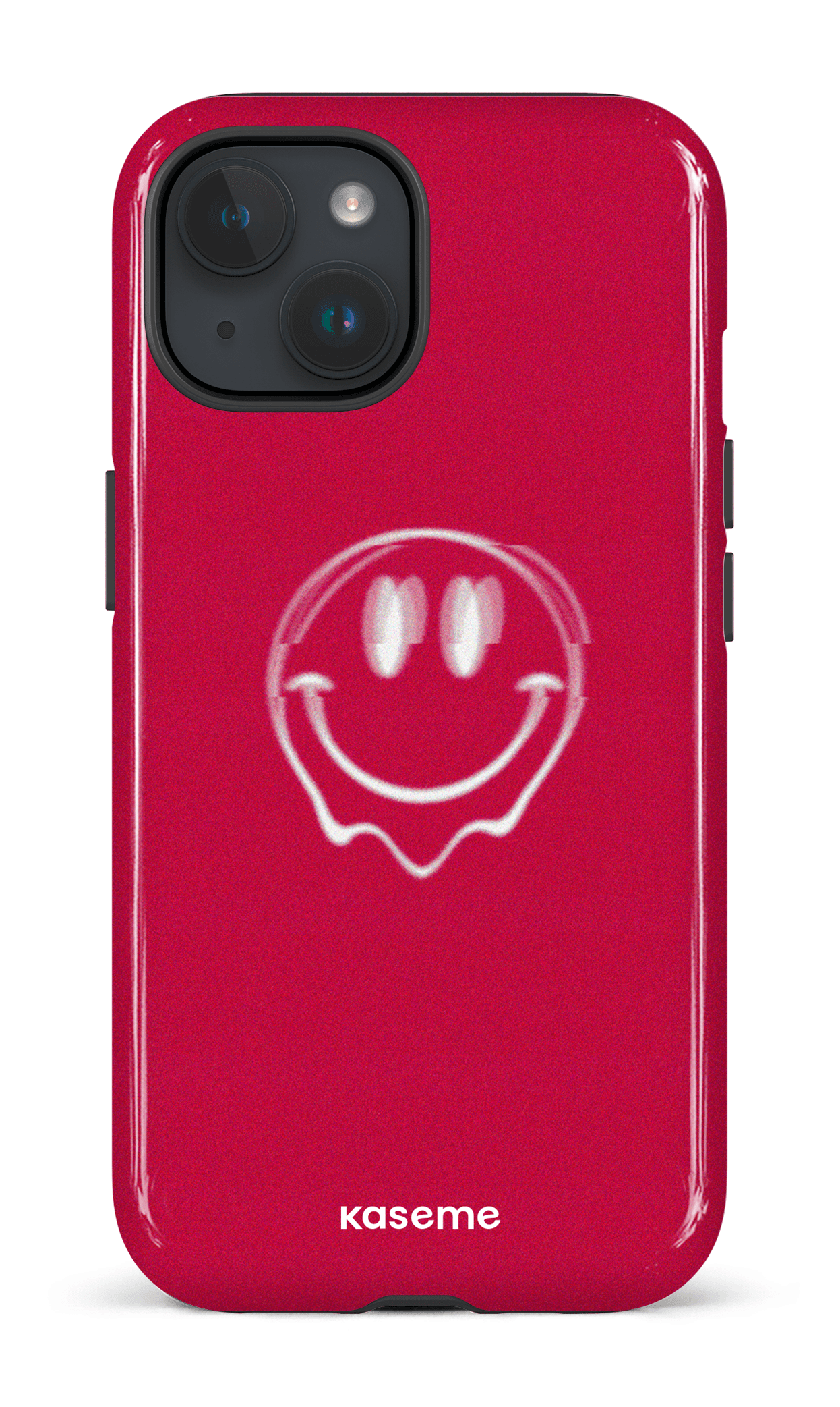 iPhone 15 Tough (Gloss) Grin magenta -